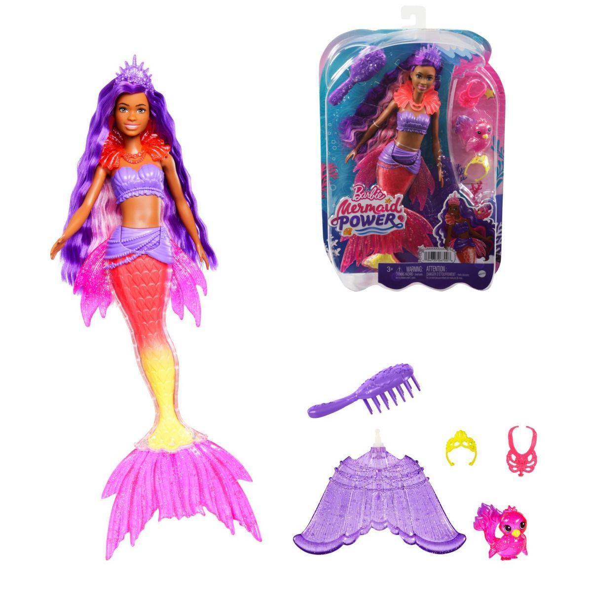 Barbie Muñeca Sirena Brooklyn-0