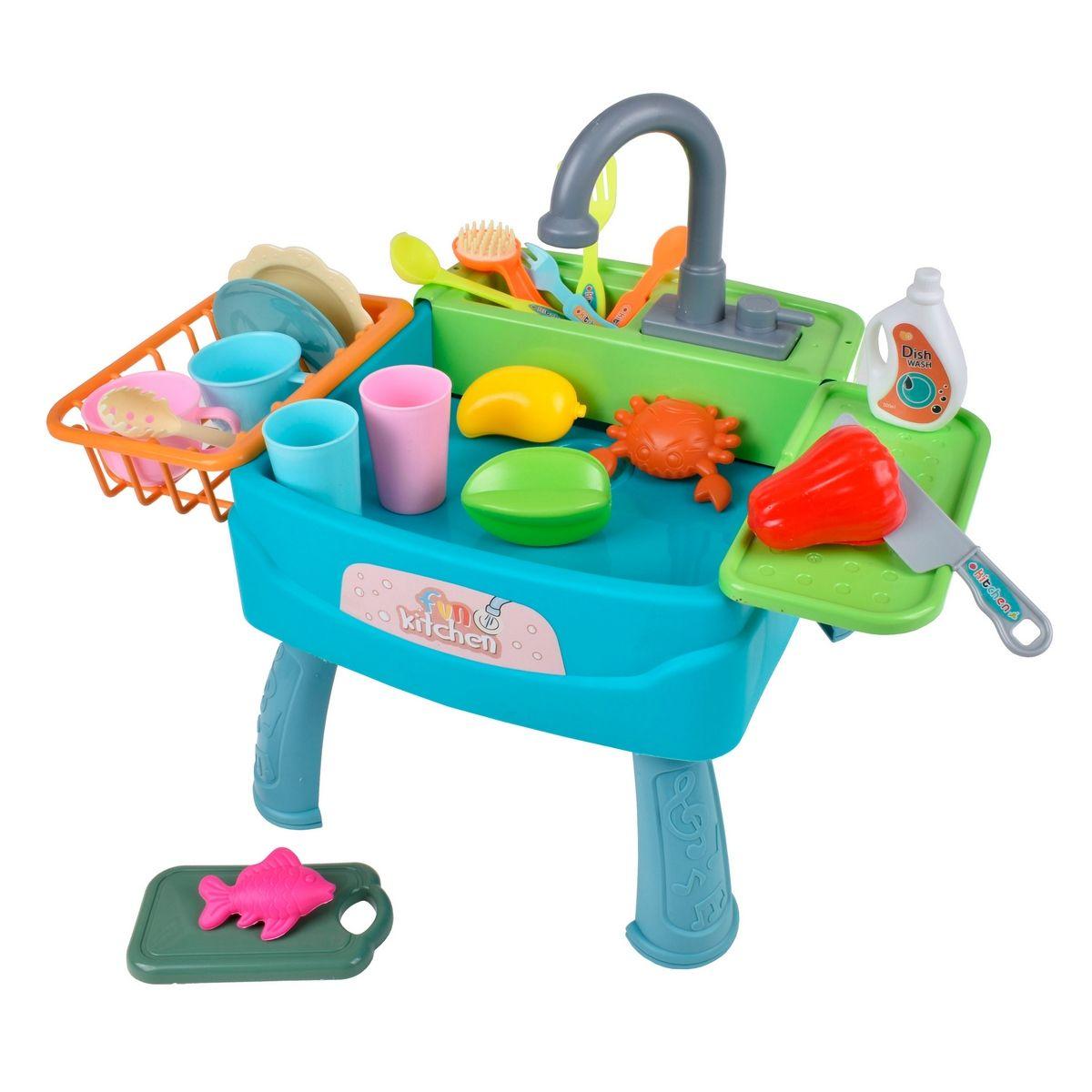 Lavaplatos Con Recirculacion De Agua Y Accesorios 30 Piezas-1