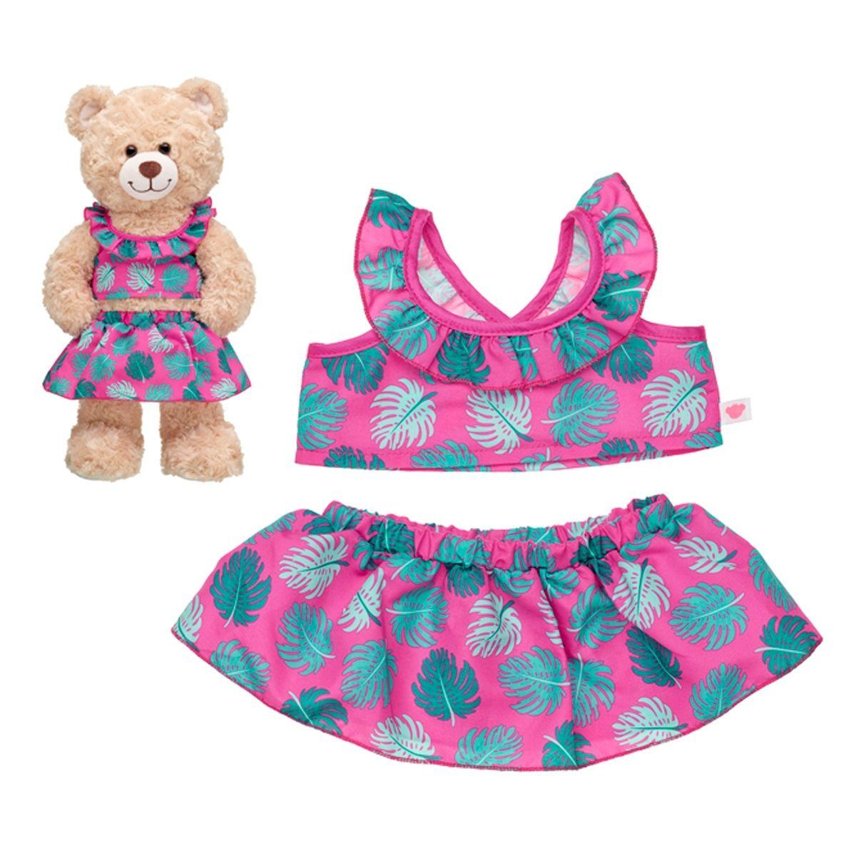 SET TOP MAS FALDA HOJA PALMERA BUILD-A-BEAR-0