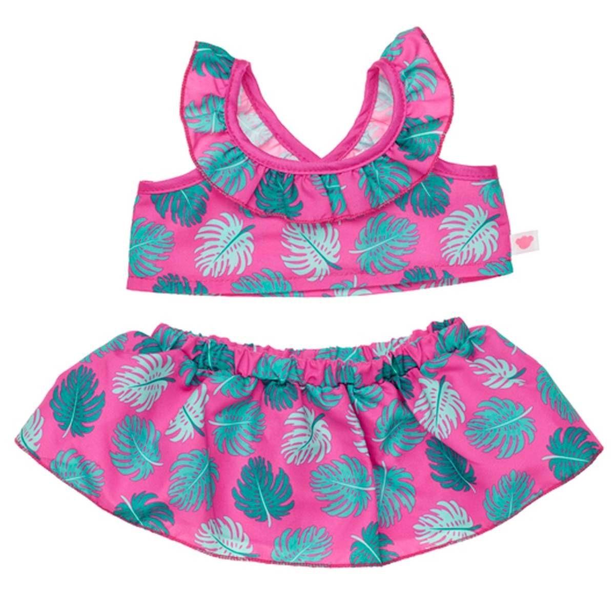 SET TOP MAS FALDA HOJA PALMERA BUILD-A-BEAR-1