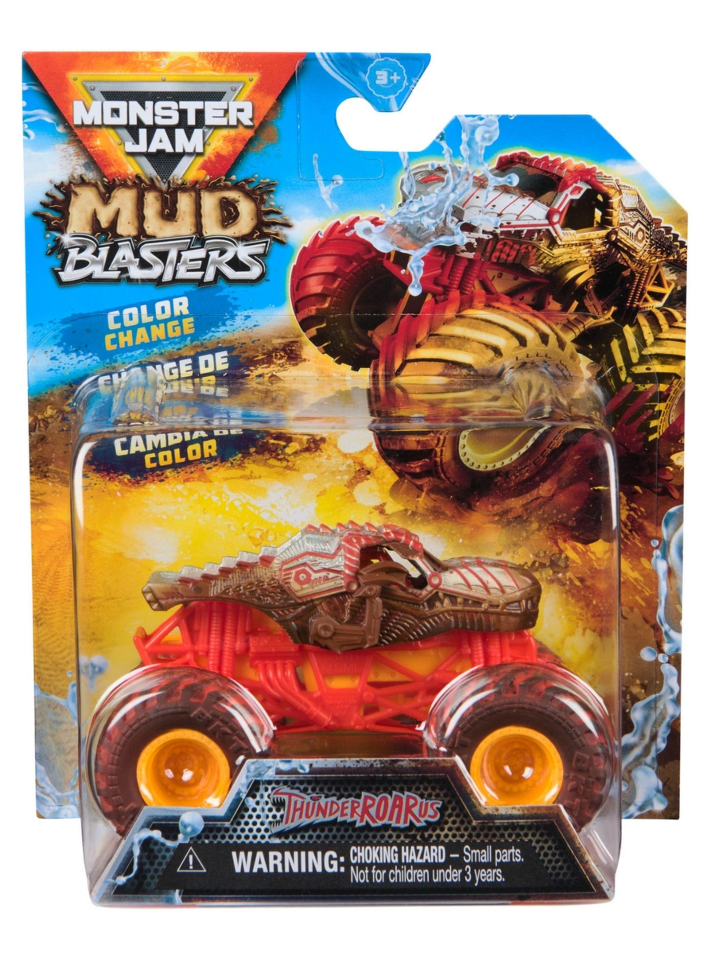 Vehículo MONSTER JAM 1:64 cambia color Thunder Roarus-2