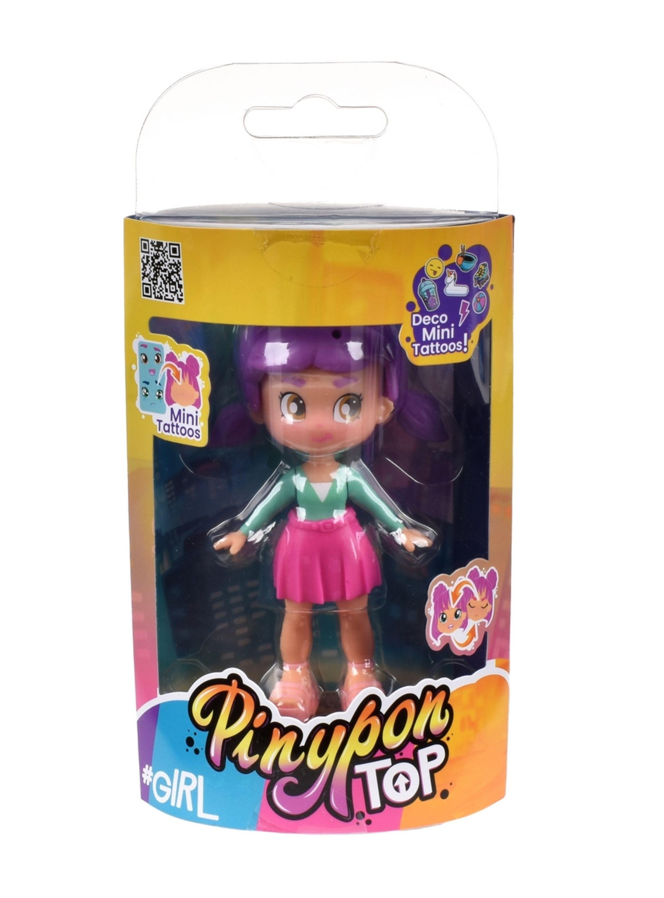 Muñeca 11 Cm Pinypon Top - Morado-2