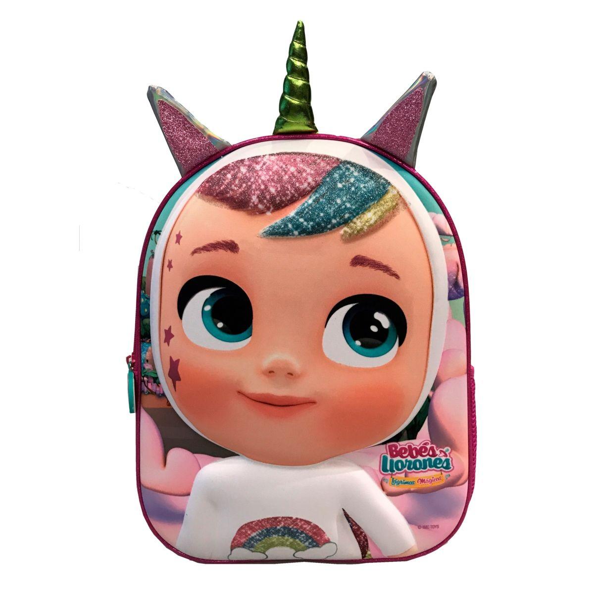 Mochila 3d Dreamy Con Orejas Cry Babies-0