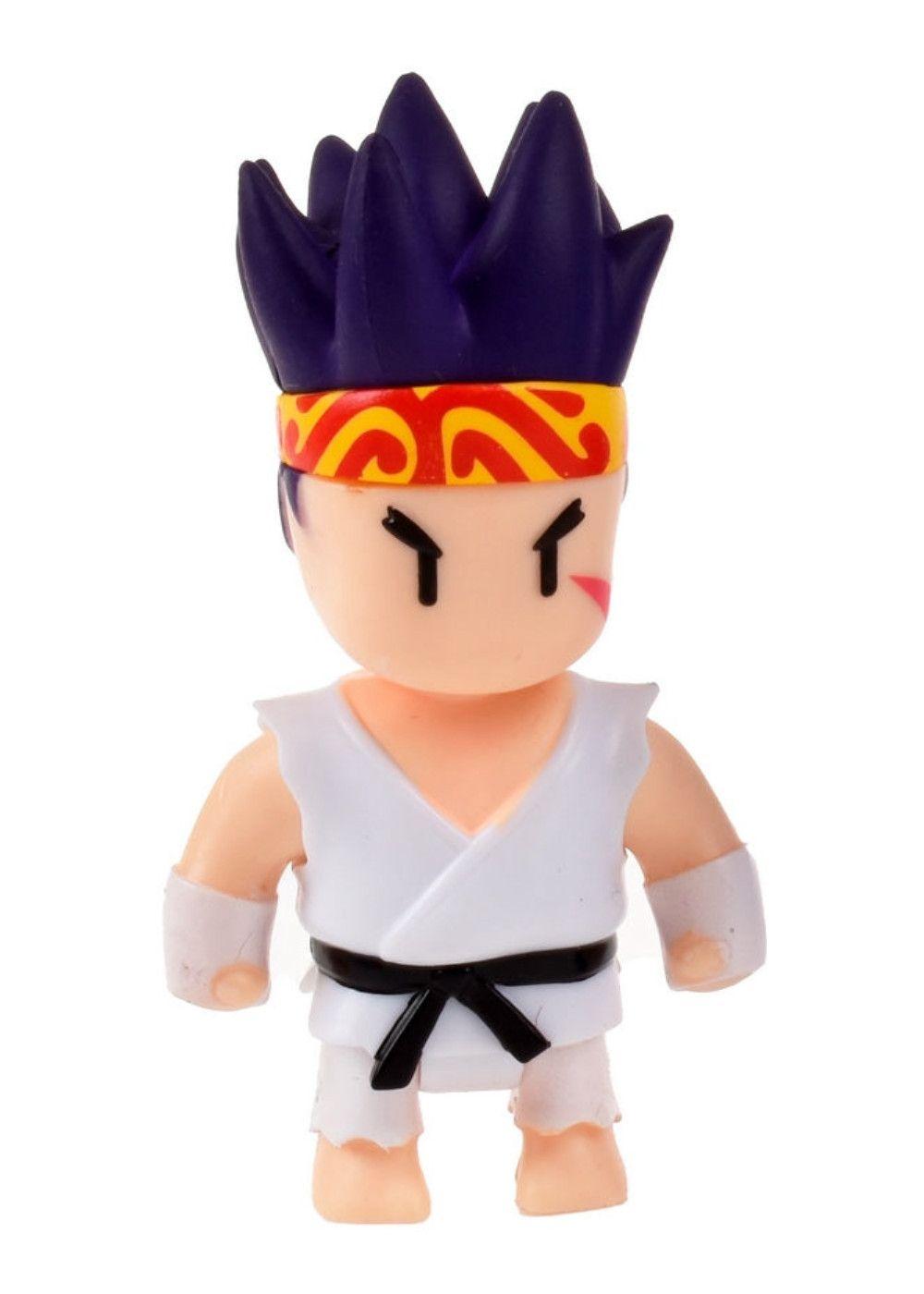 FIGURA 8 CM ARTICULADA  STUMBLE GUYS - SENSEI FIREFIST-0
