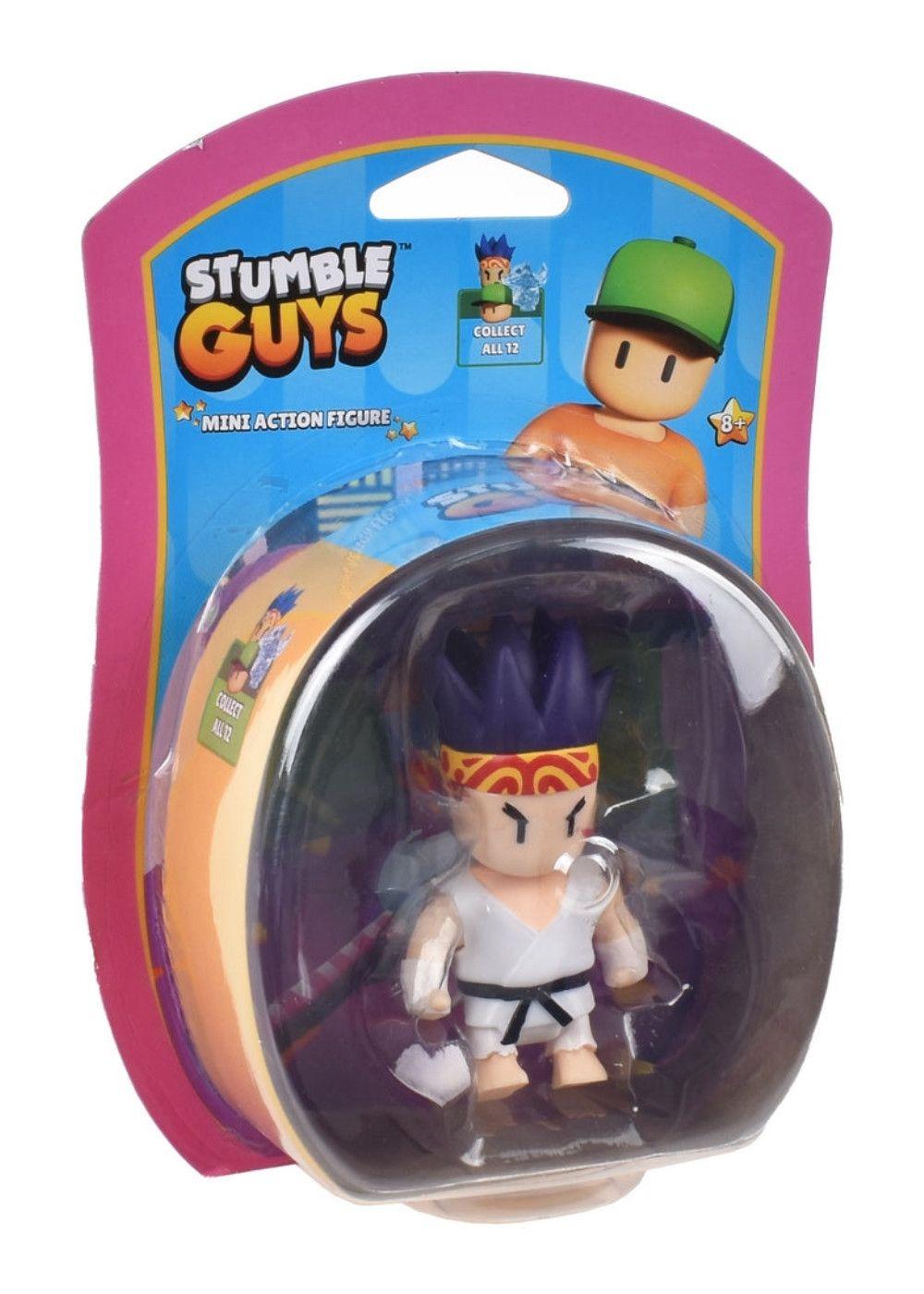 FIGURA 8 CM ARTICULADA  STUMBLE GUYS - SENSEI FIREFIST-1