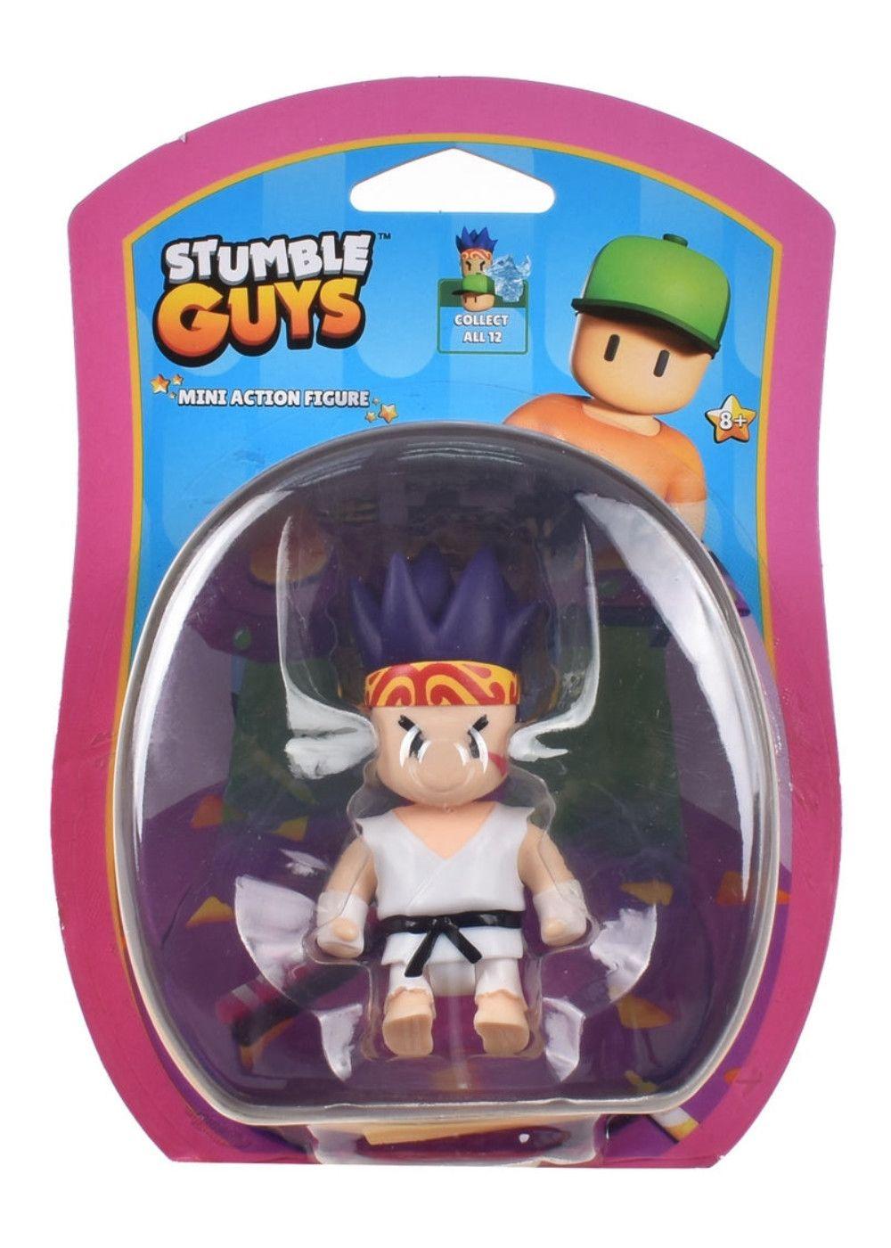 FIGURA 8 CM ARTICULADA  STUMBLE GUYS - SENSEI FIREFIST-2