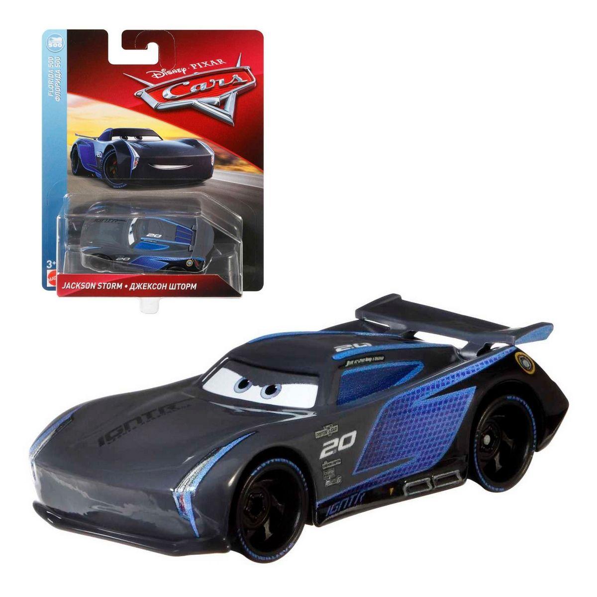 DISNEY PIXAR CARS DE AUTOS BASICOS 1:55 - JACSON STORM-0