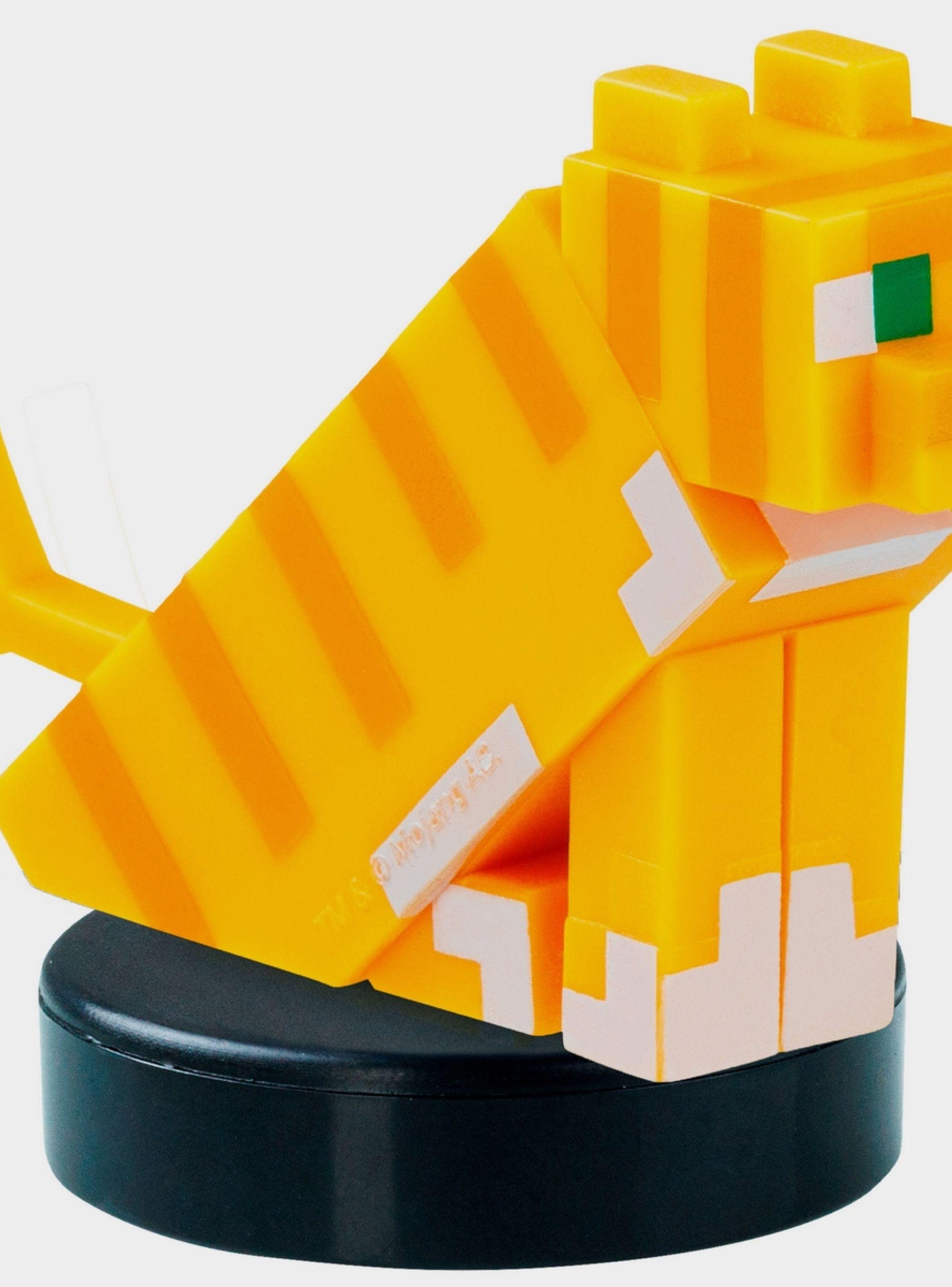 PACK DE 2 FIGURAS TIMBRE MINECRAFT - GATO ATIGRADO-7