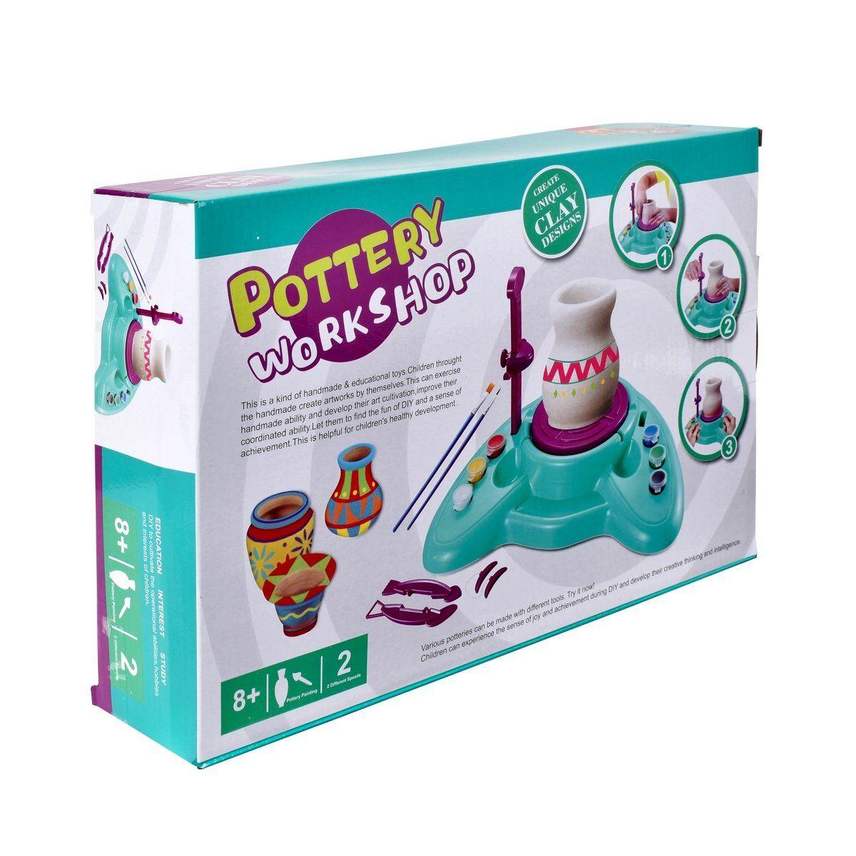 MAQUINA PARA MOLDEAR Y PINTAR CERAMICA CON 2 VELOCIDADES-2