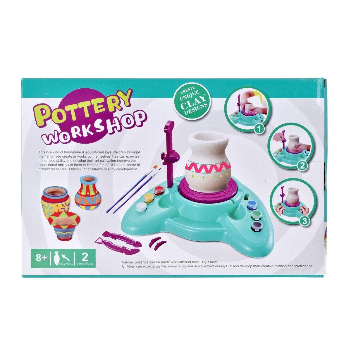 MAQUINA PARA MOLDEAR Y PINTAR CERAMICA CON 2 VELOCIDADES-3