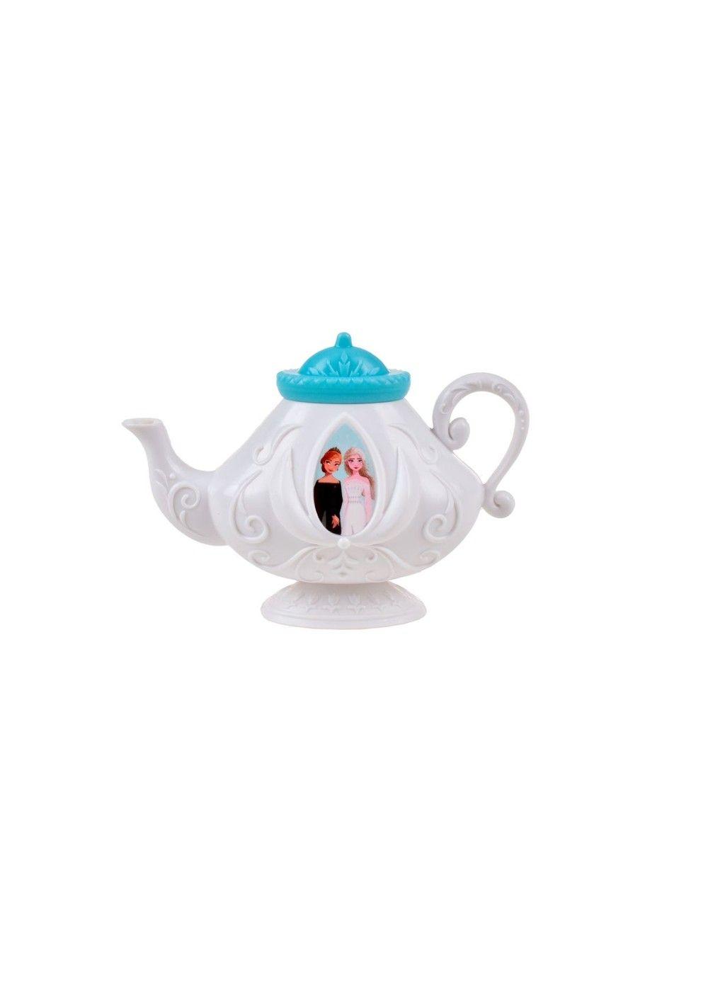 Mini Set De Té Con Cucharas Disney - Frozen Tetera Blanca-7