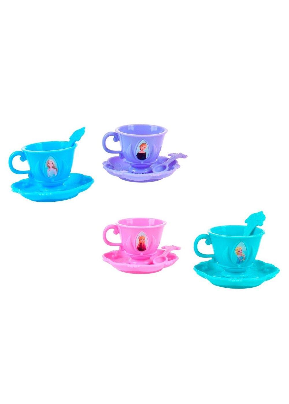 Mini Set De Té Con Cucharas Disney - Frozen Tetera Blanca-9