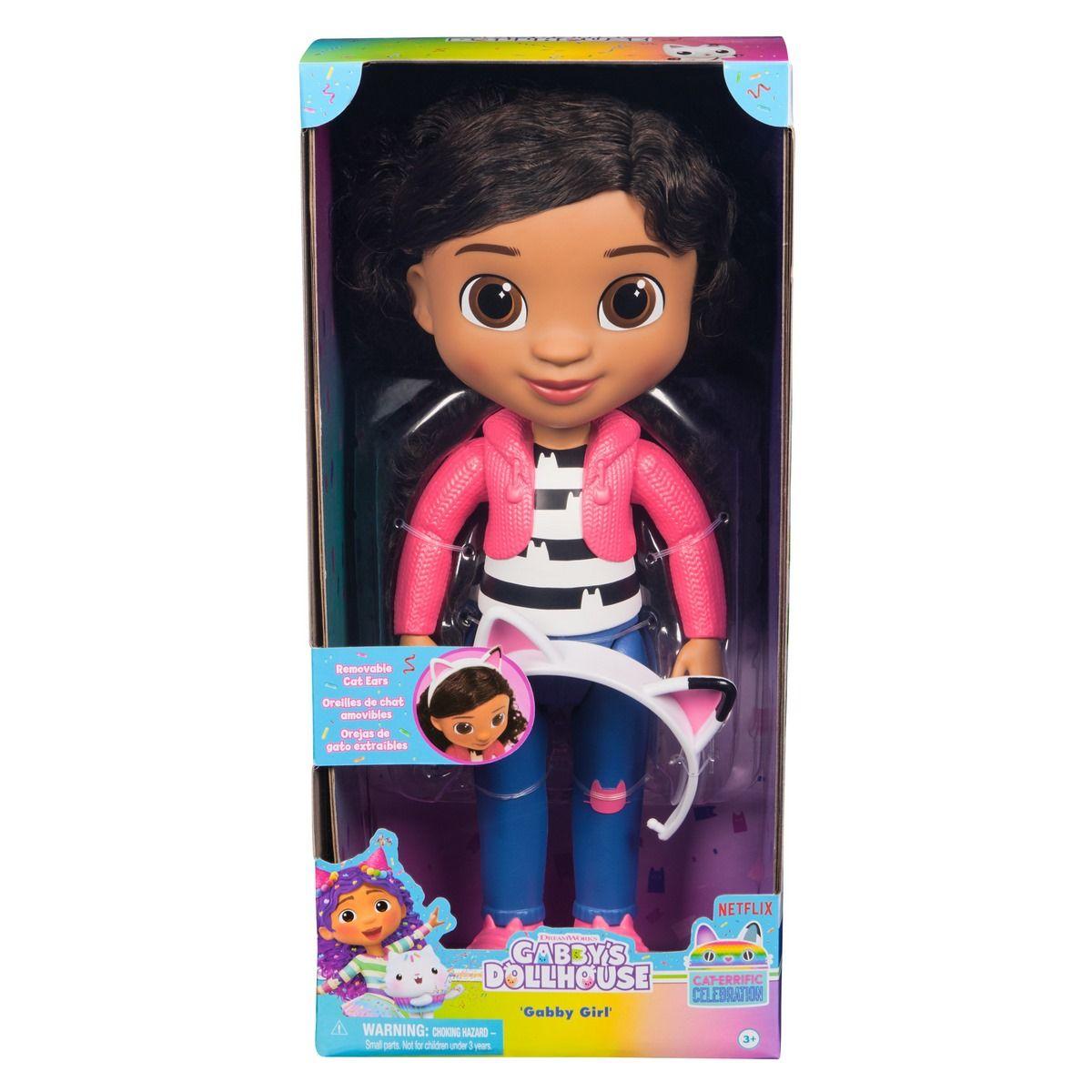 GABBY MUÑECA 30 CM CON CINTILLO GATO-2
