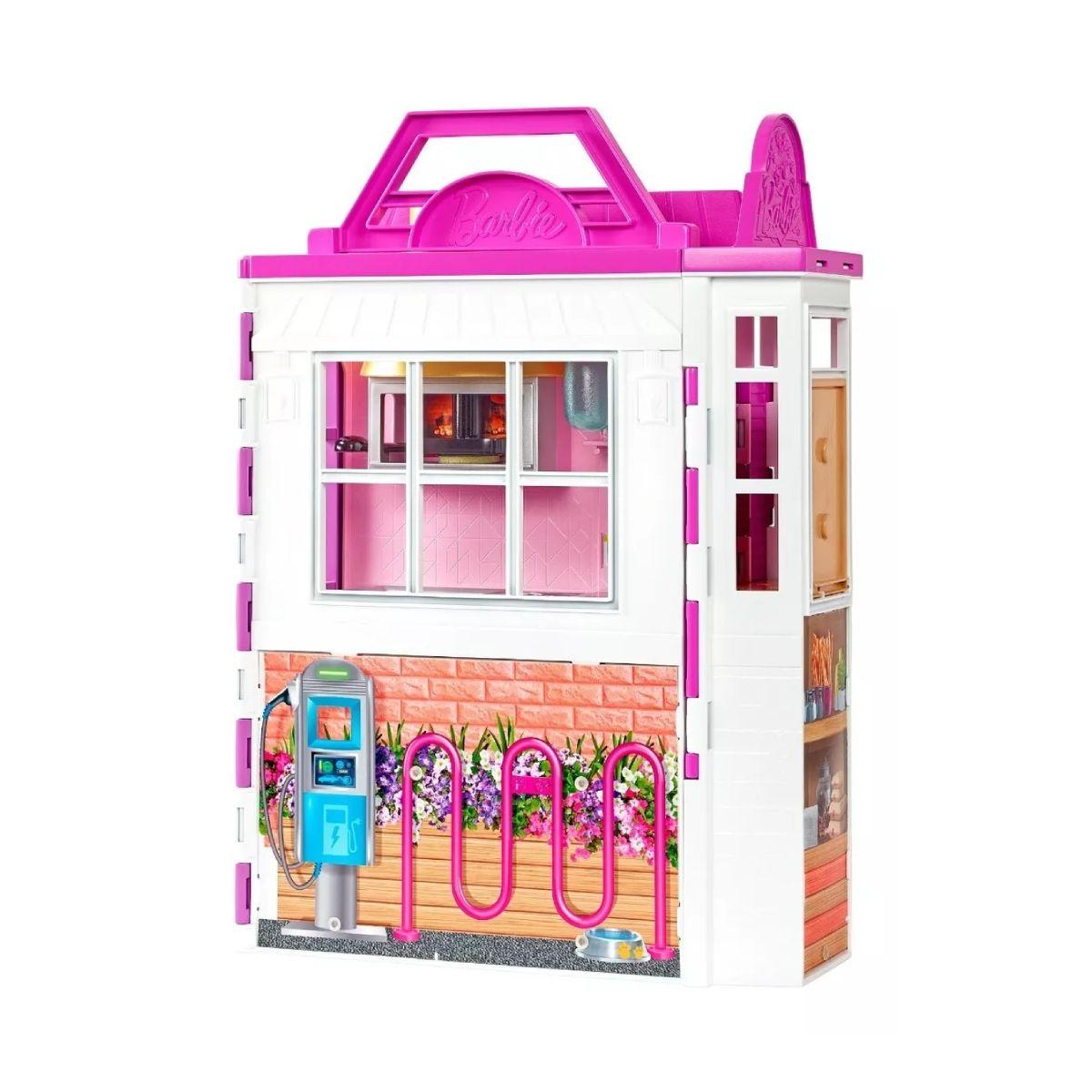 Barbie Estate Restaurante Con Muñeca Mattel-5