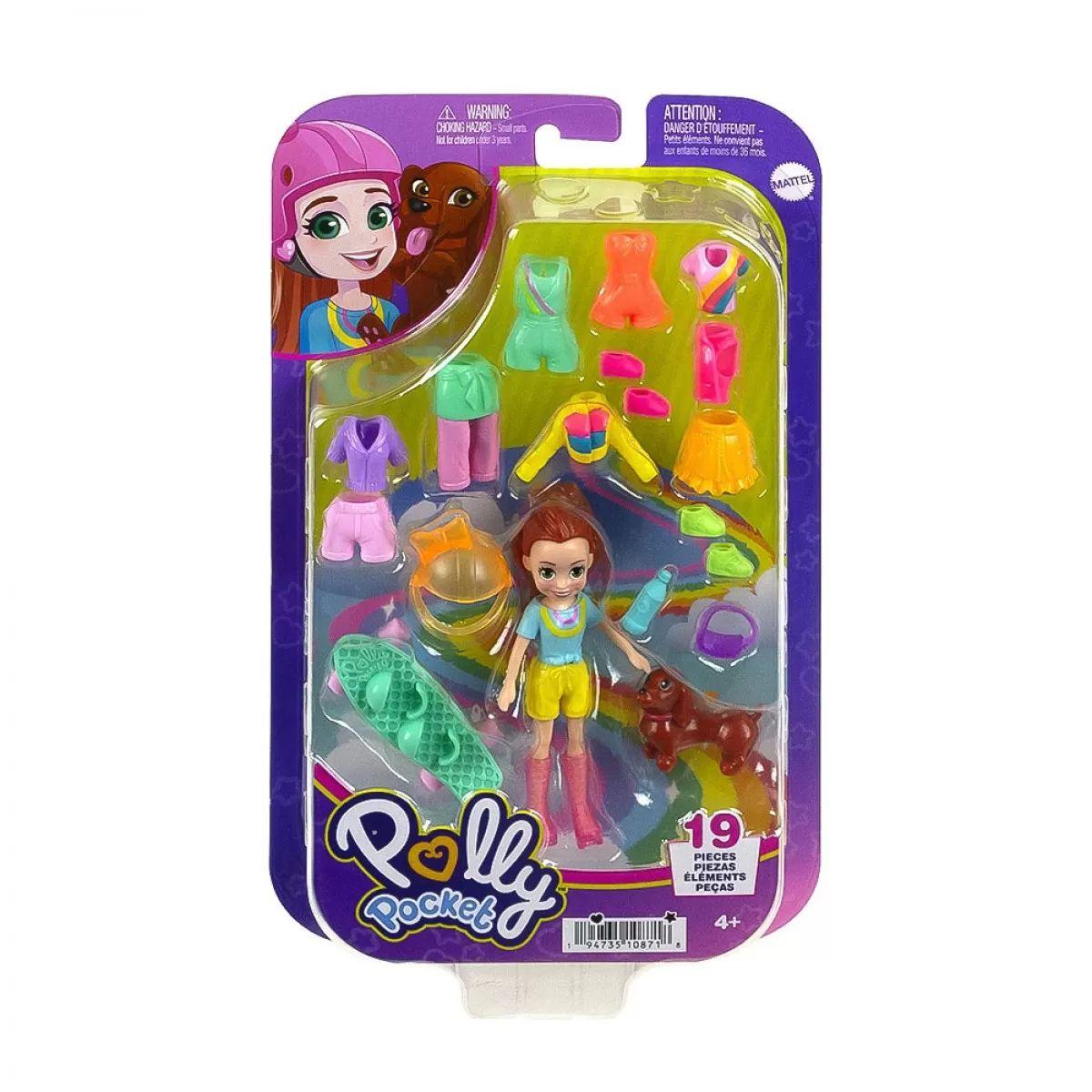 POLLY POCKET NUEVO PACK MEDIANO DE MODA - SALCHICHA-1