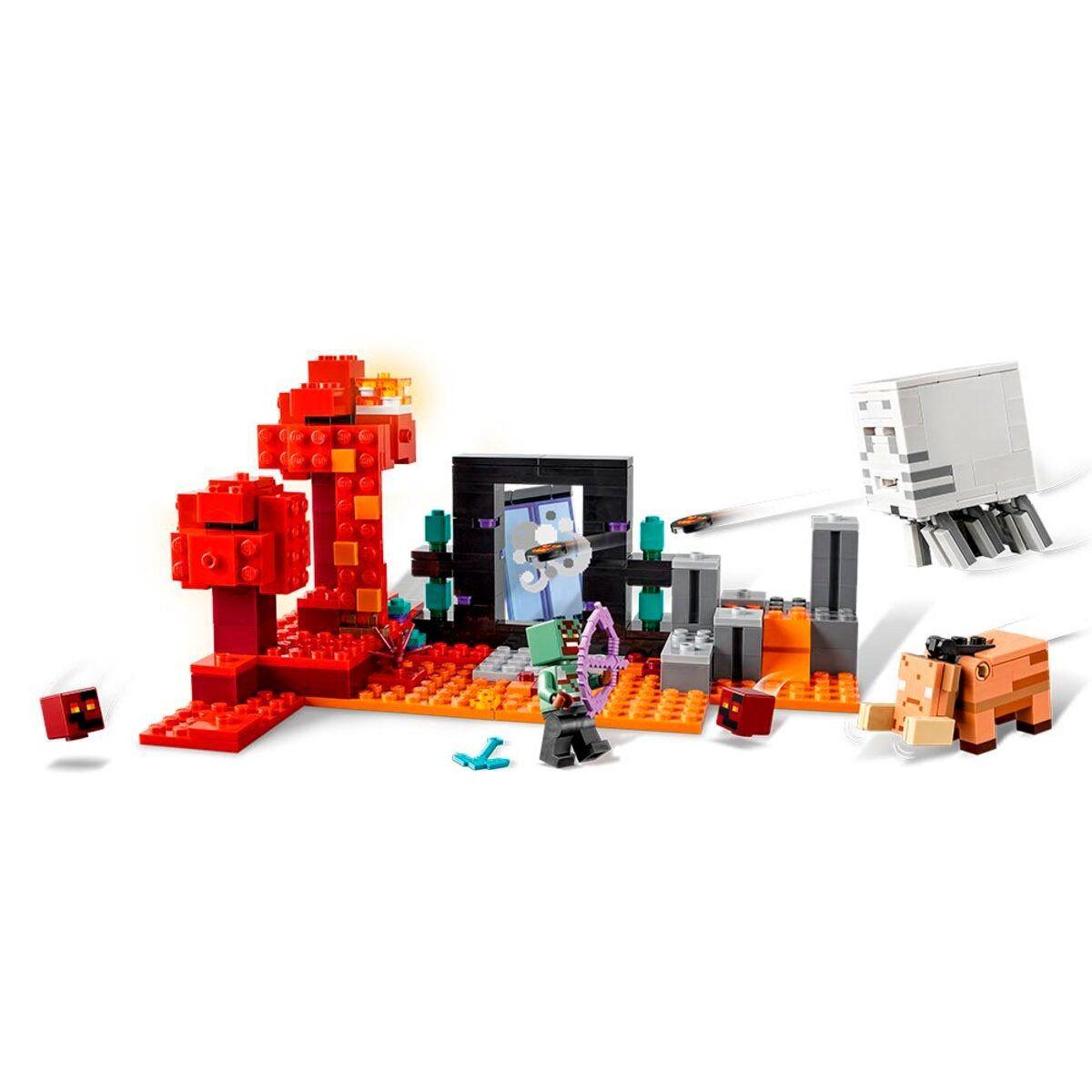 LEGO MINECRAFT LA TRAMPA DEL PORTAL DEL INFRAMUNDO-2