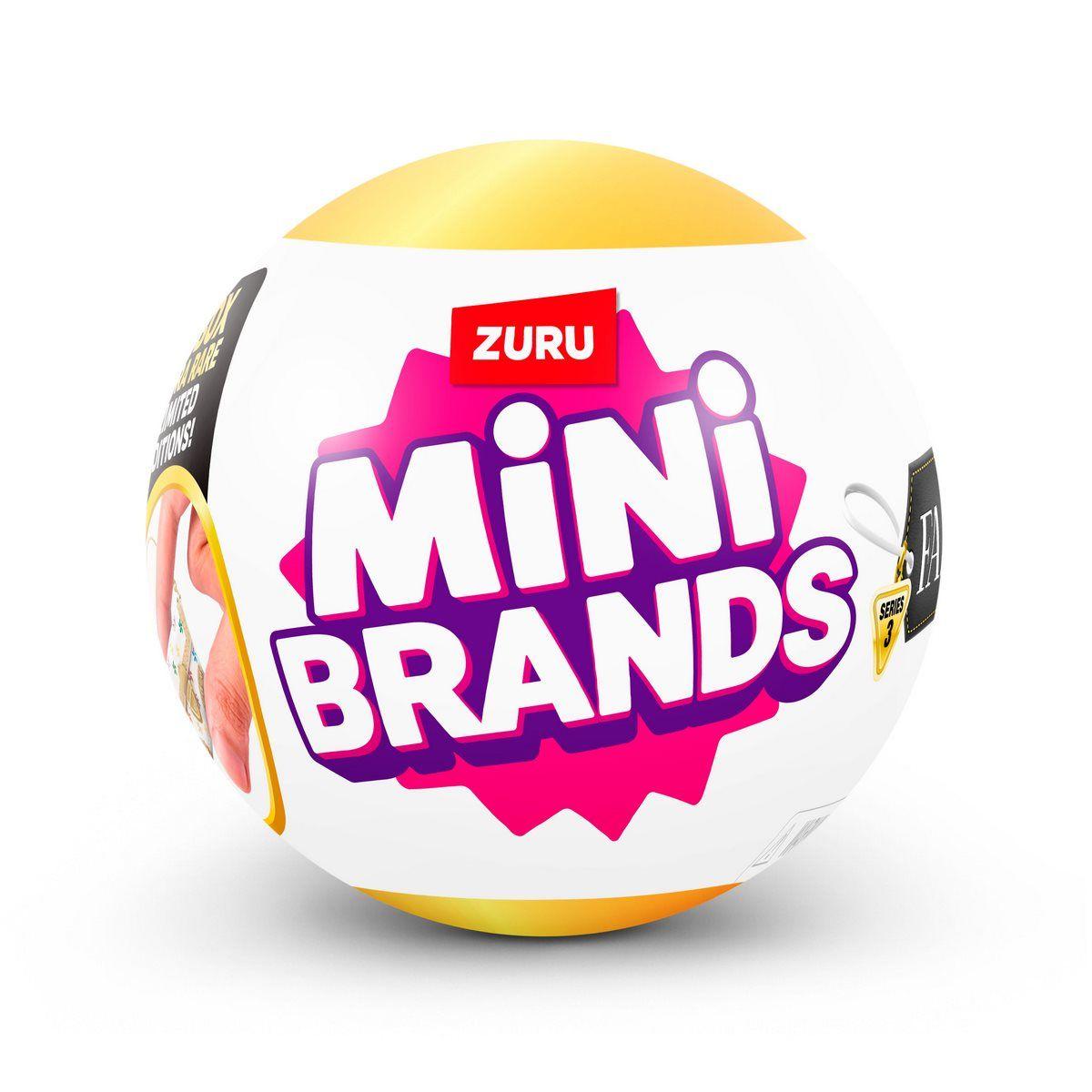BOLA MINI BRANDS CON 5 SORPRESAS SERIE mini fashion DE ZURU-5