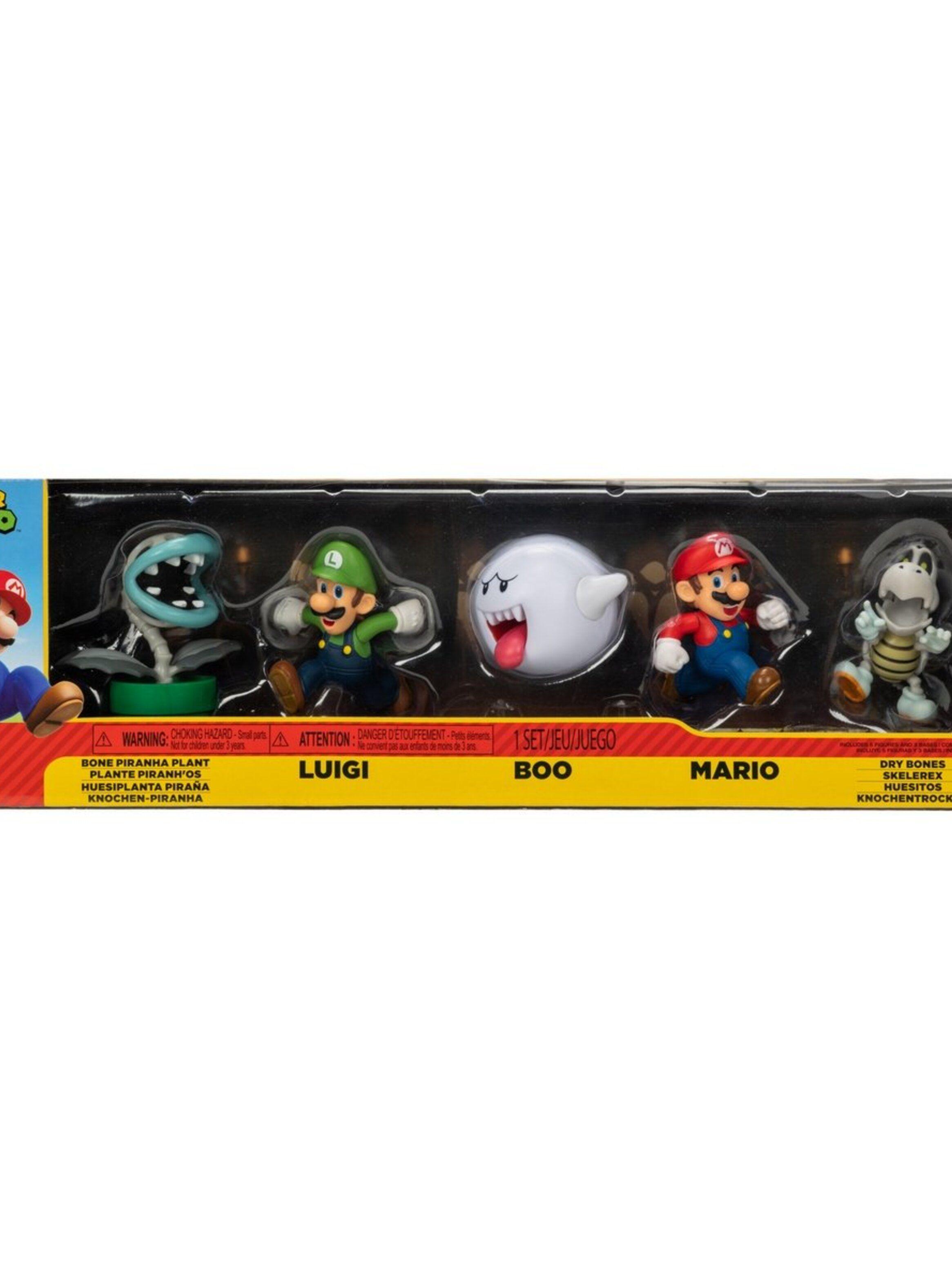 Set de 5 figuras 6 cm Super Mario de Nintendo-2