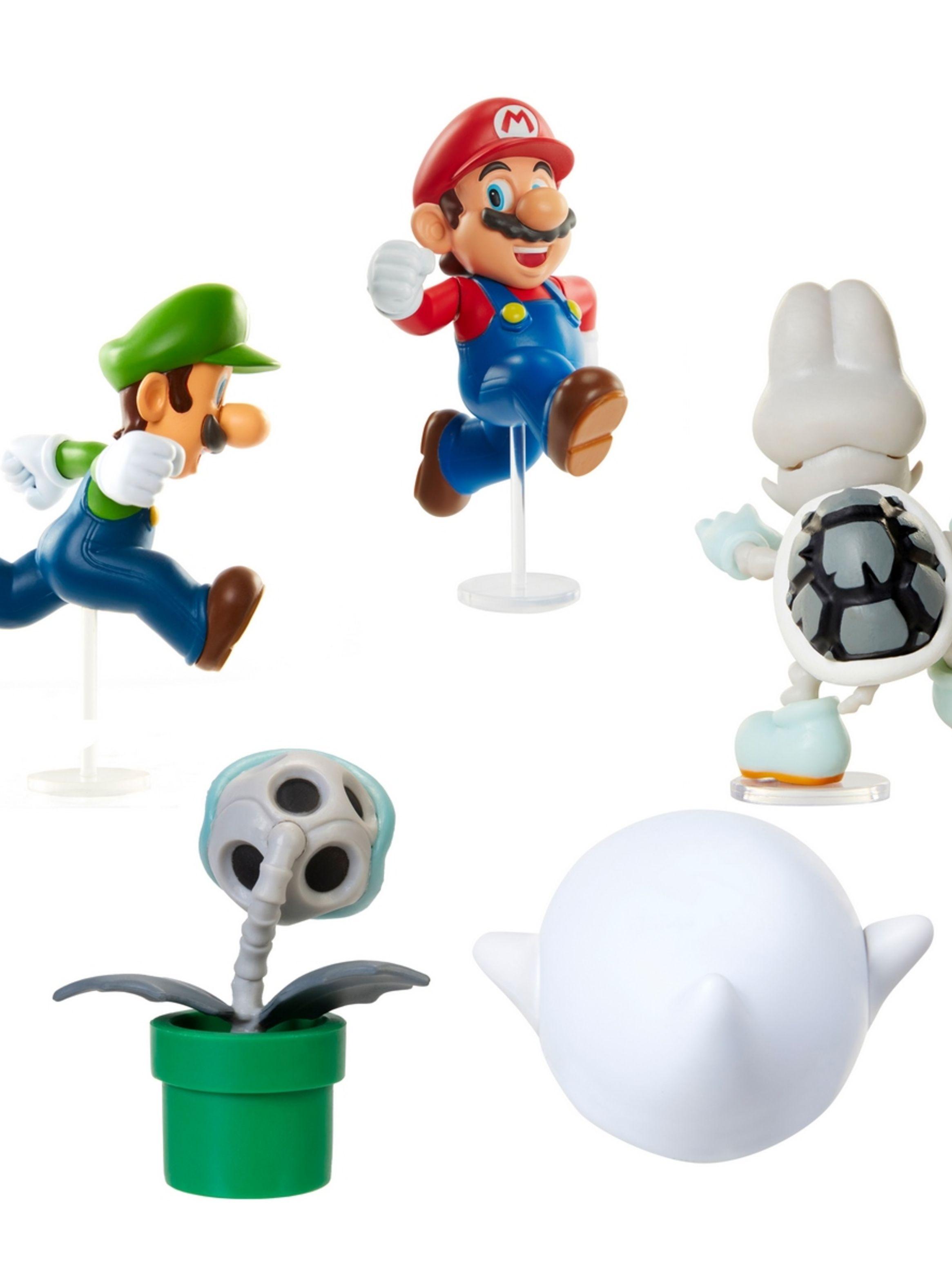 Set de 5 figuras 6 cm Super Mario de Nintendo-4
