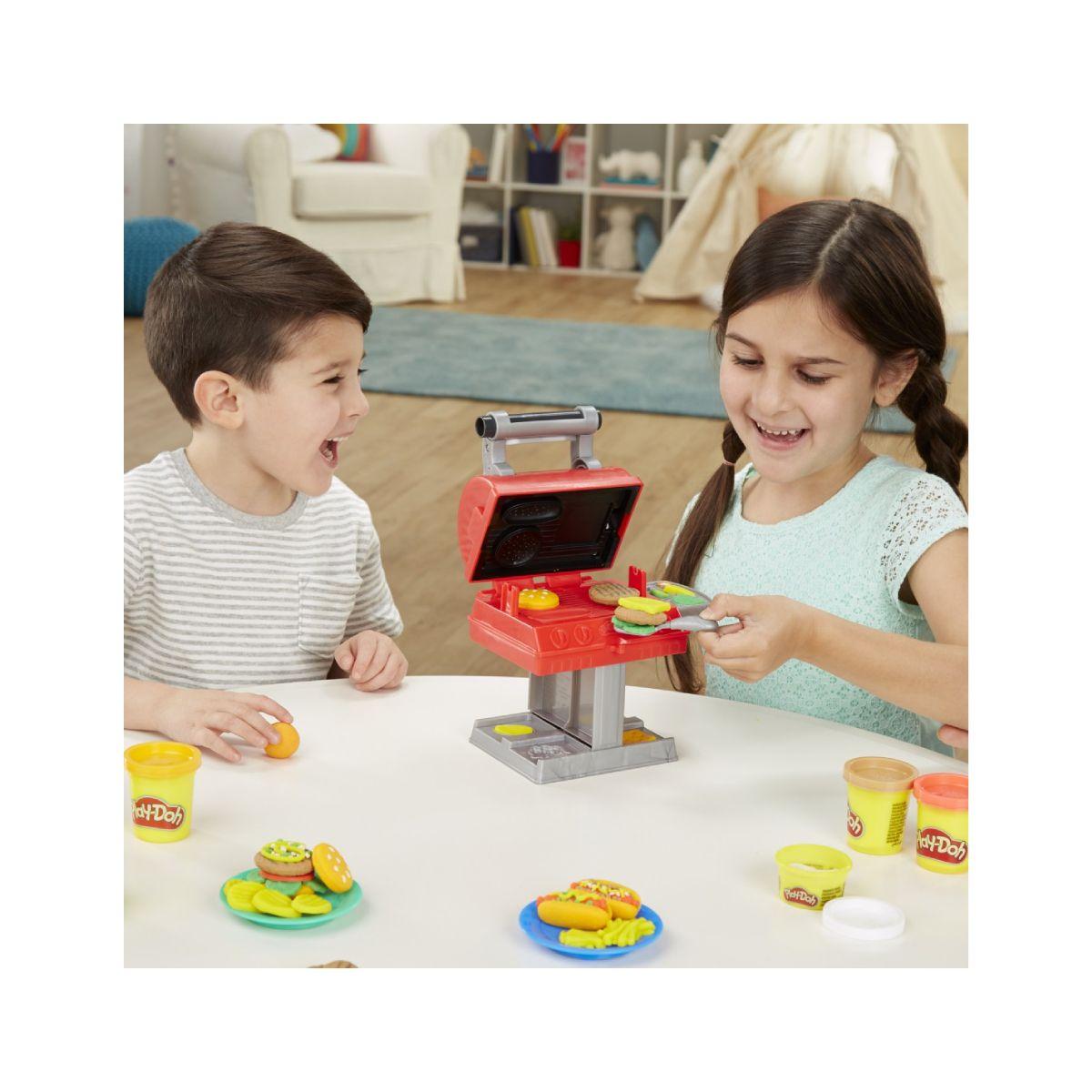 Play-doh Kitchen Creations Súper Barbacoa Hasbro-4