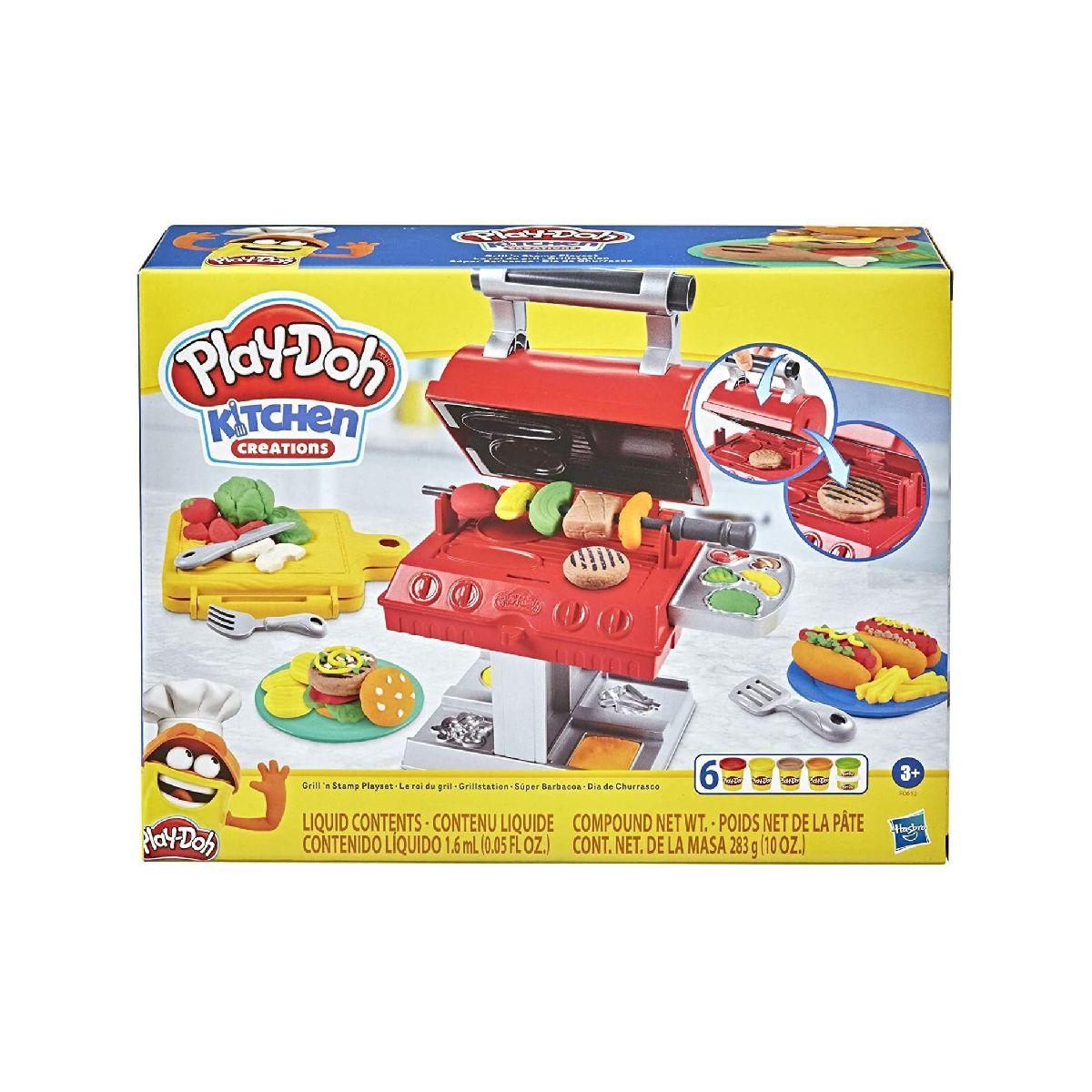 Play-doh Kitchen Creations Súper Barbacoa Hasbro-8