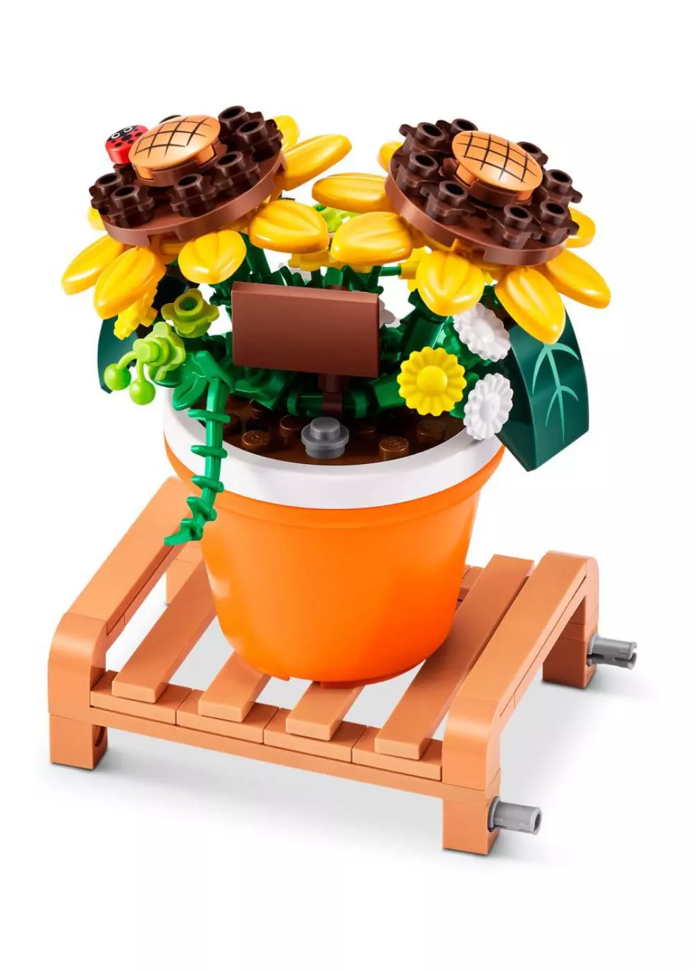 SET DE BLOQUES GARDEN MAX - CON DIFERENTES MODELOS DE PIEZAS - POT SUNFLOWER-3