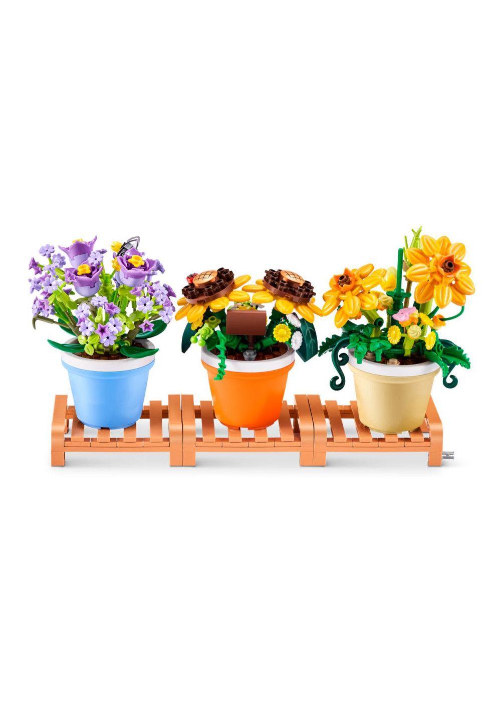 SET DE BLOQUES GARDEN MAX - CON DIFERENTES MODELOS DE PIEZAS - POT SUNFLOWER-6