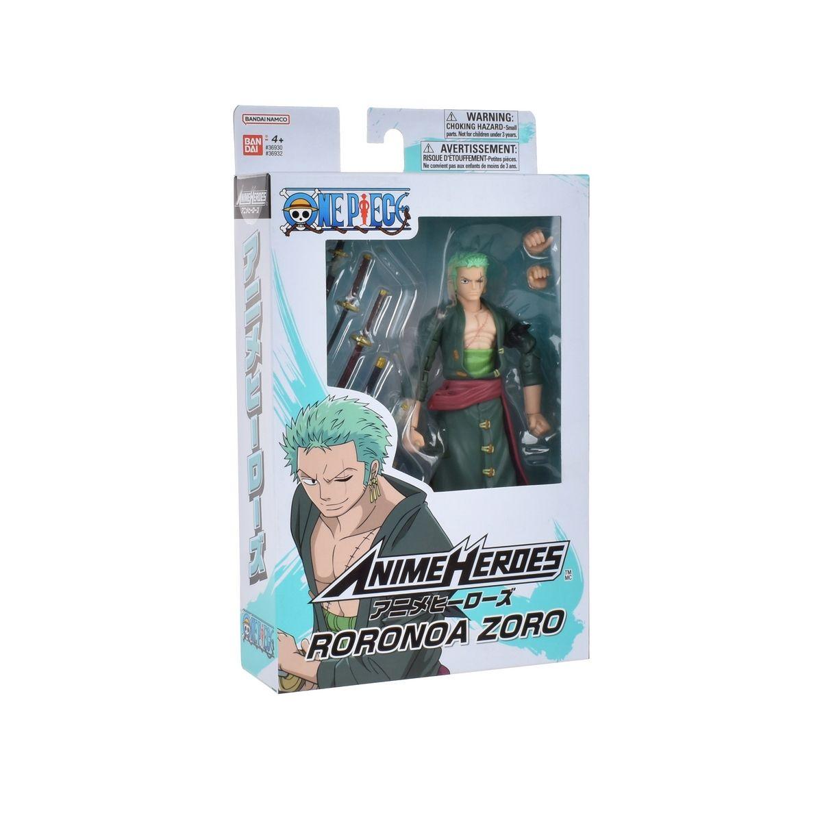 Figura One Piece Anime Heroes 17 Cms - Rorona Zoro-2