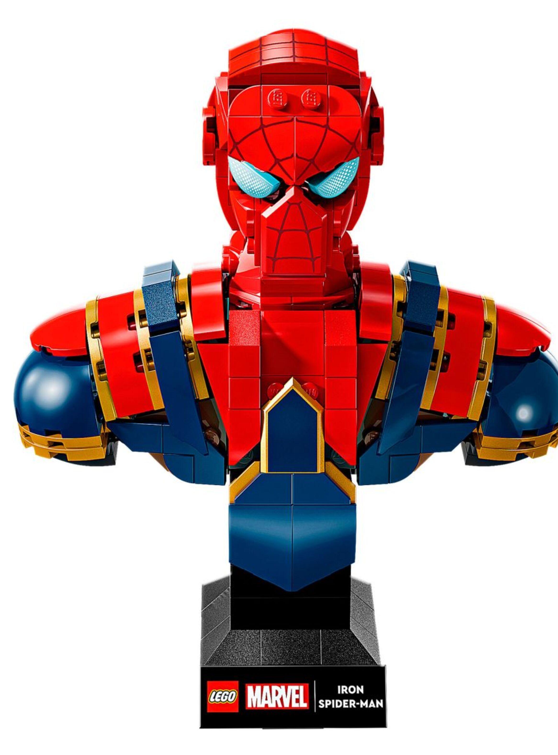 Busto De Iron Spider-Man Lego Super Heroes-4