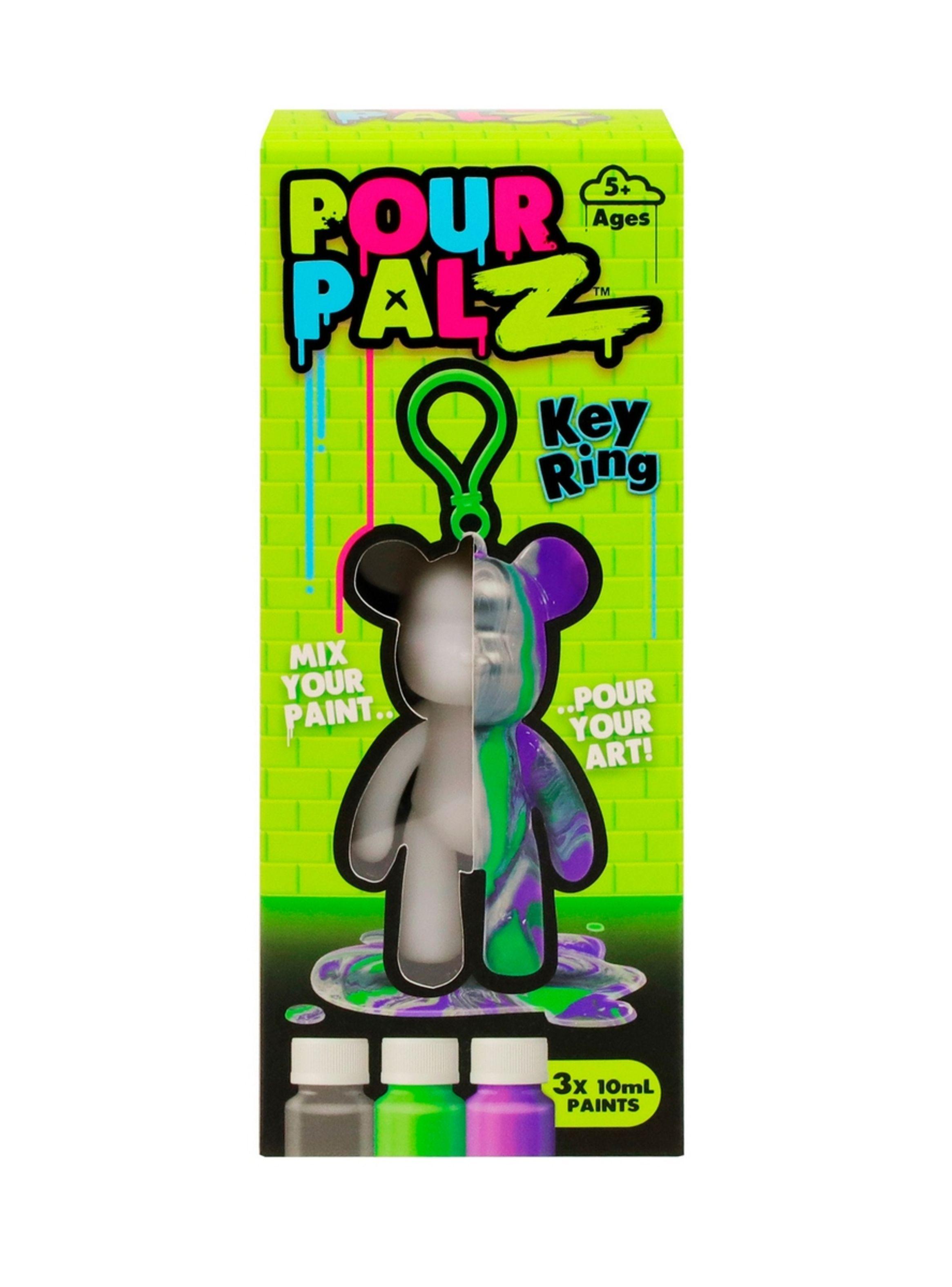 Oso Llavero Para Pintar Pour Palz - Verde-2