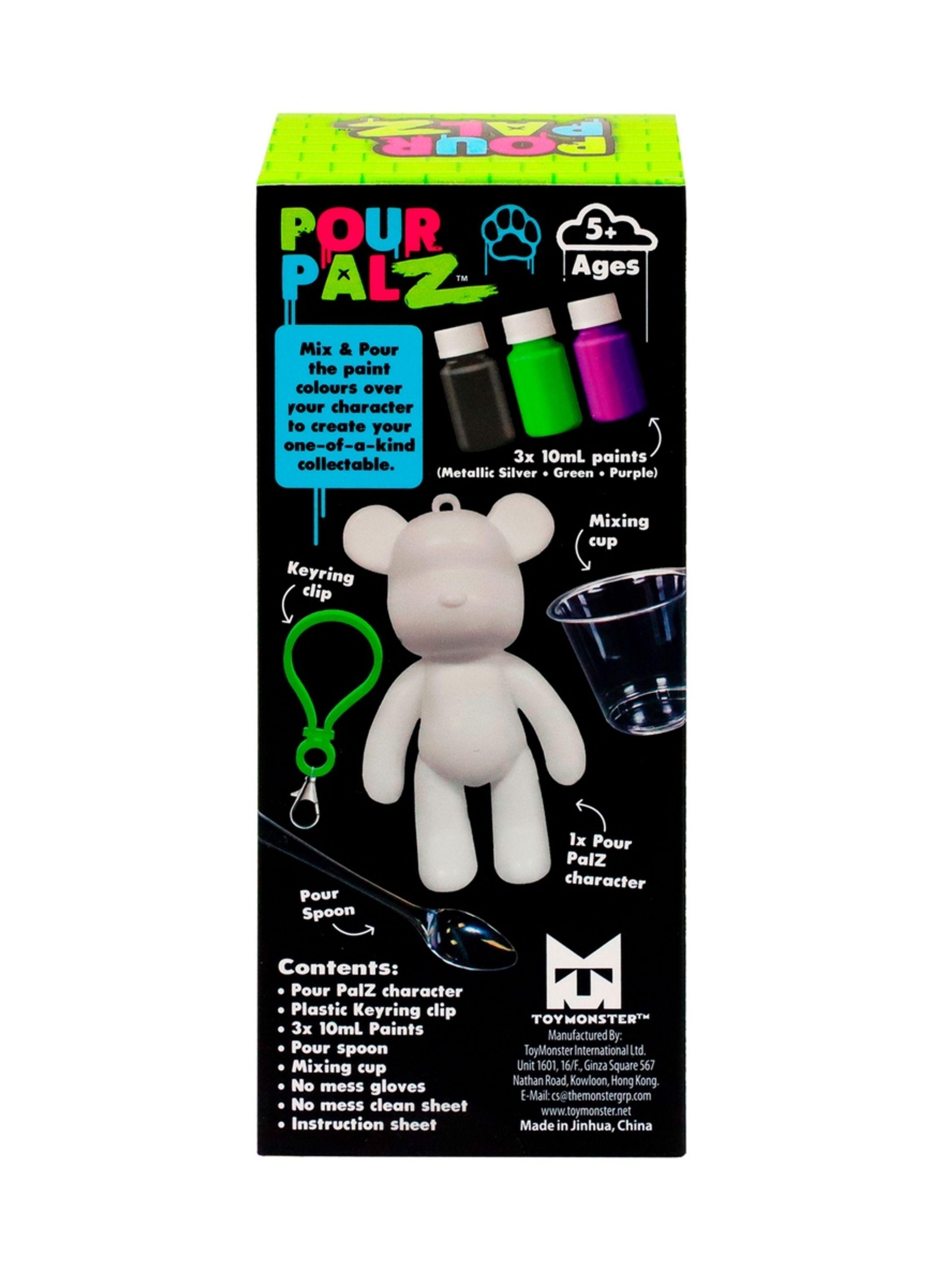 Oso Llavero Para Pintar Pour Palz - Verde-3