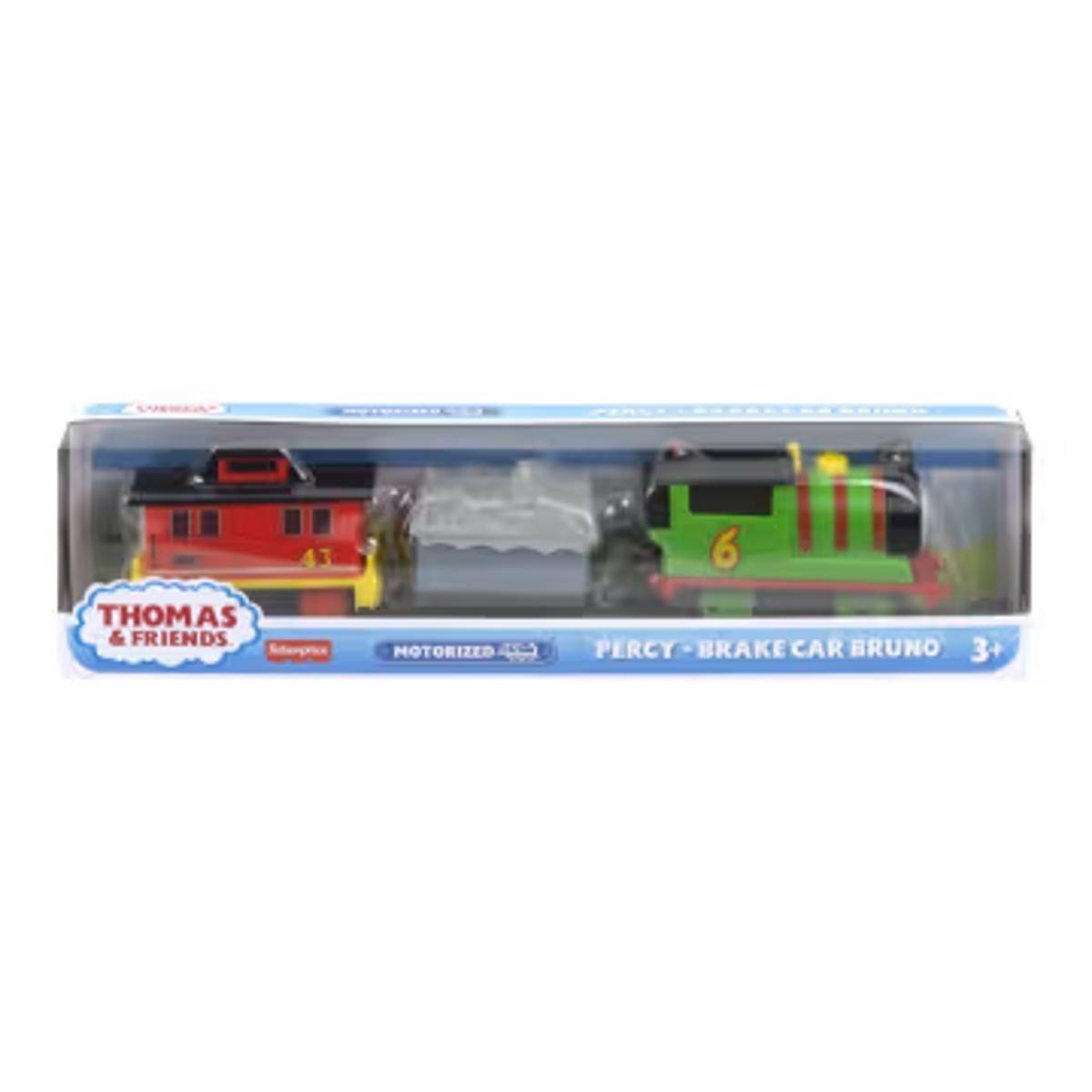 THOMAS & FRIENDS TRENES  - PERCY - BRAKE CAR BRUNO-2