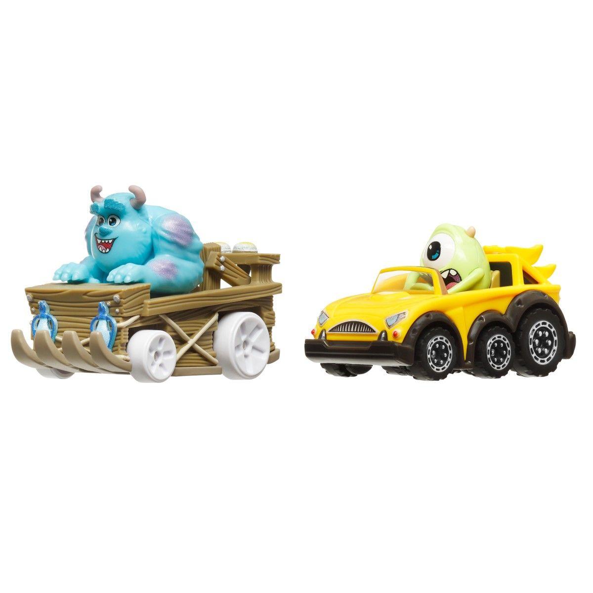 HOT WHEELS PAQUETE  DE DOS AUTOS - SULLEY - MIKE WAZOWSKI-0