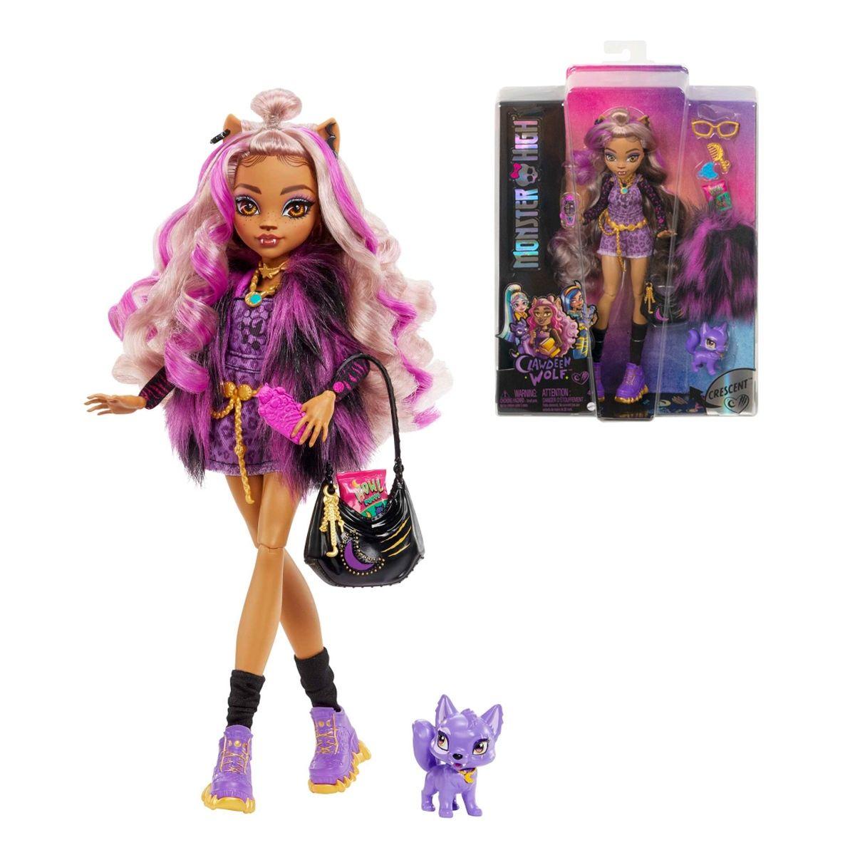 Monster High Muñeca Clawdeen Moda-0