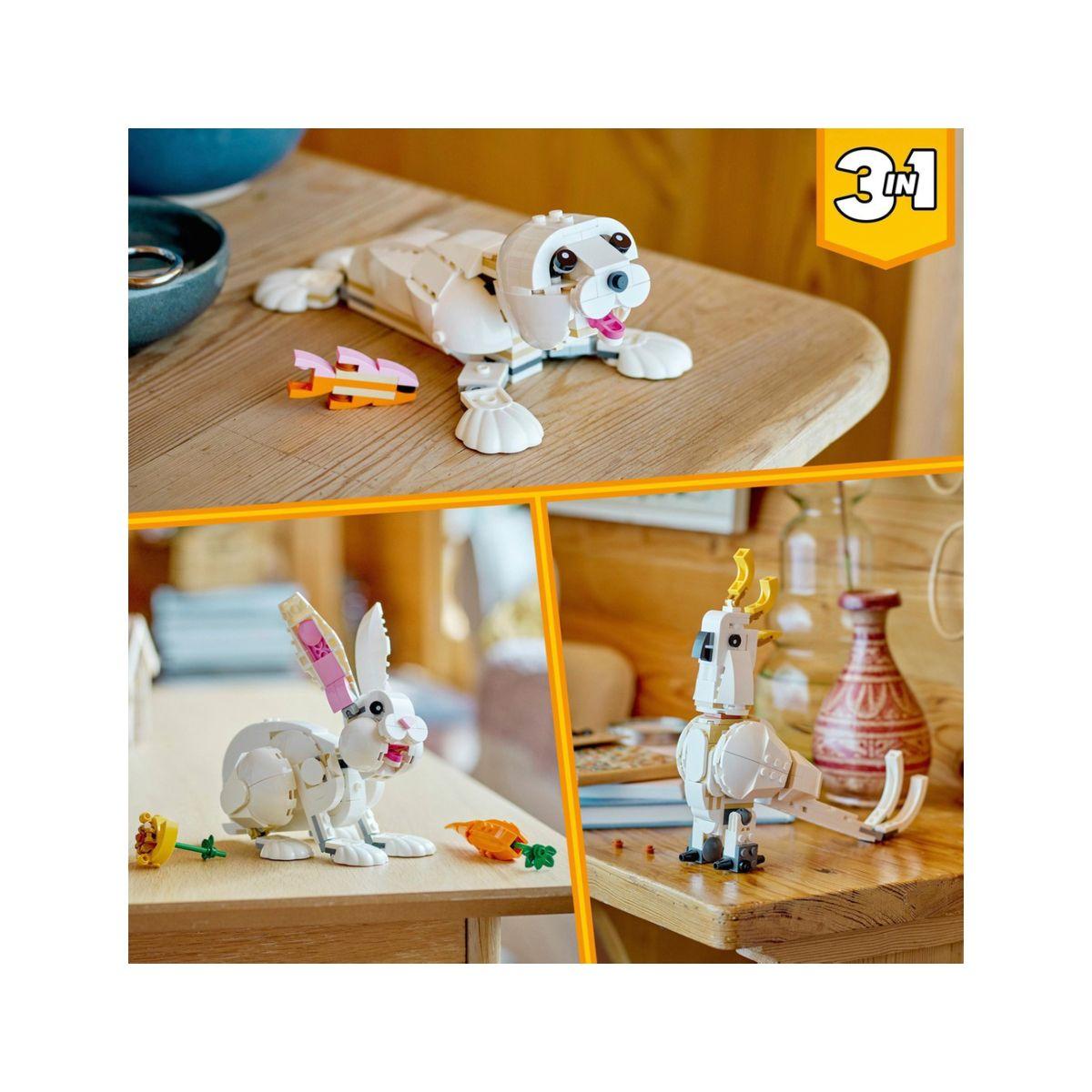 Conejo Blanco Lego Creator-1