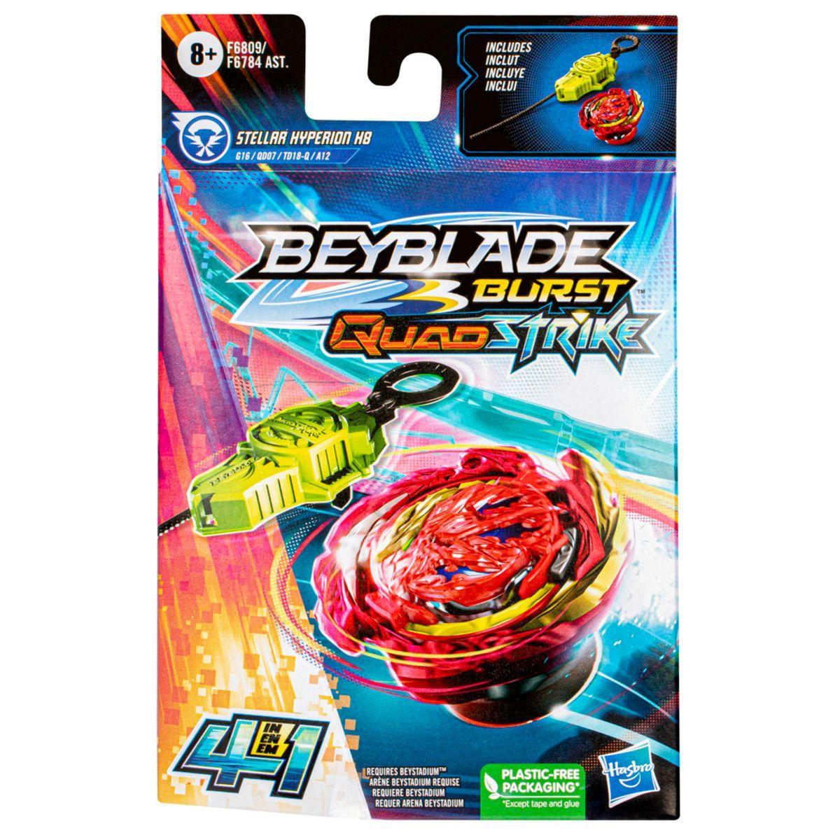 BEY BLADE QS STARTER PACK - STELLAR HYPERION-3