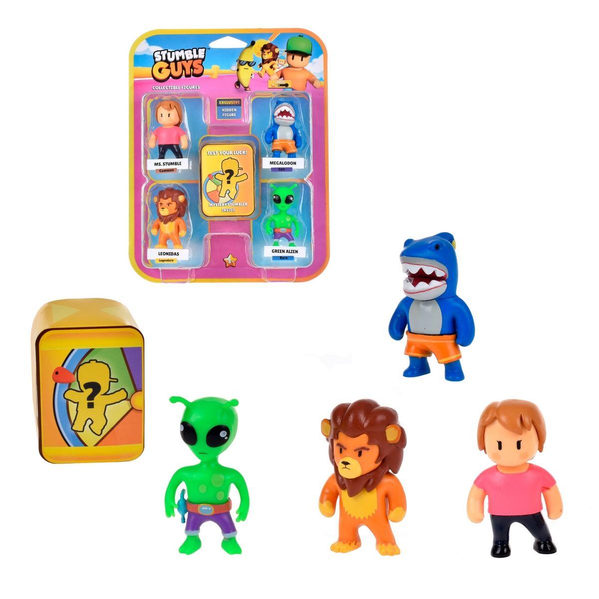 PACK 5 FIGURAS 5 CMS STUMBLE GUYS - MS. STUMBLE-0