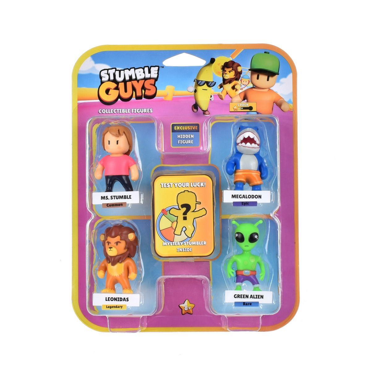 PACK 5 FIGURAS 5 CMS STUMBLE GUYS - MS. STUMBLE-3
