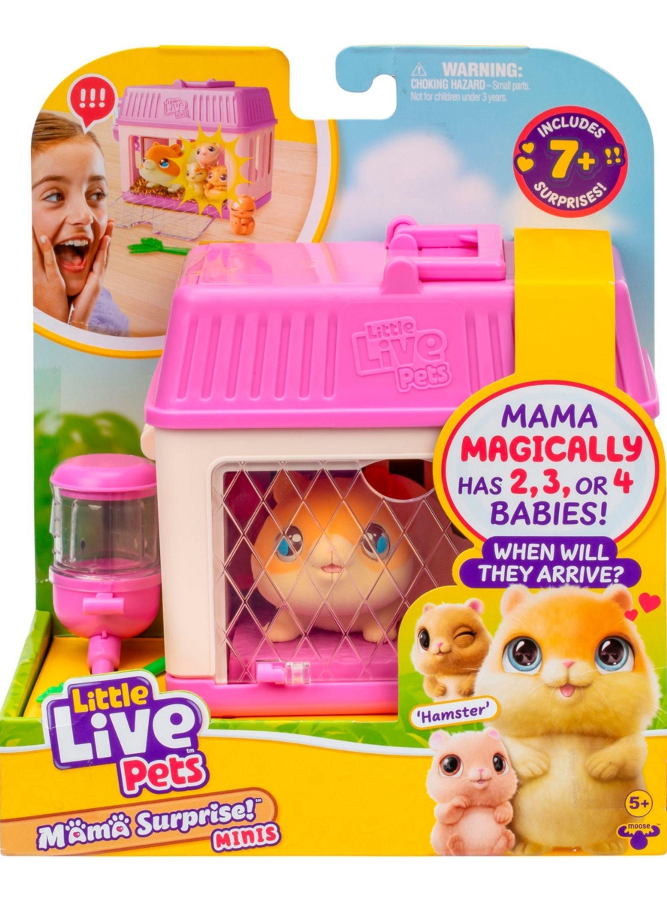 Little live pets mama surprise s4 mini playset - hamster-1