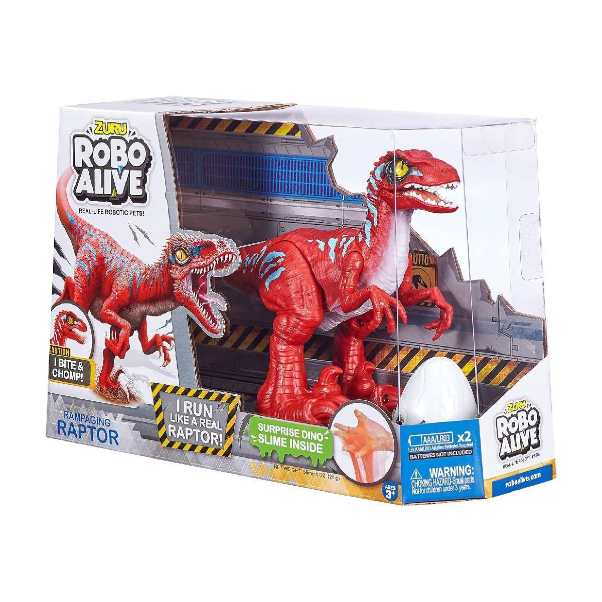 Dinosaurio Robo Alive - Rojo-3