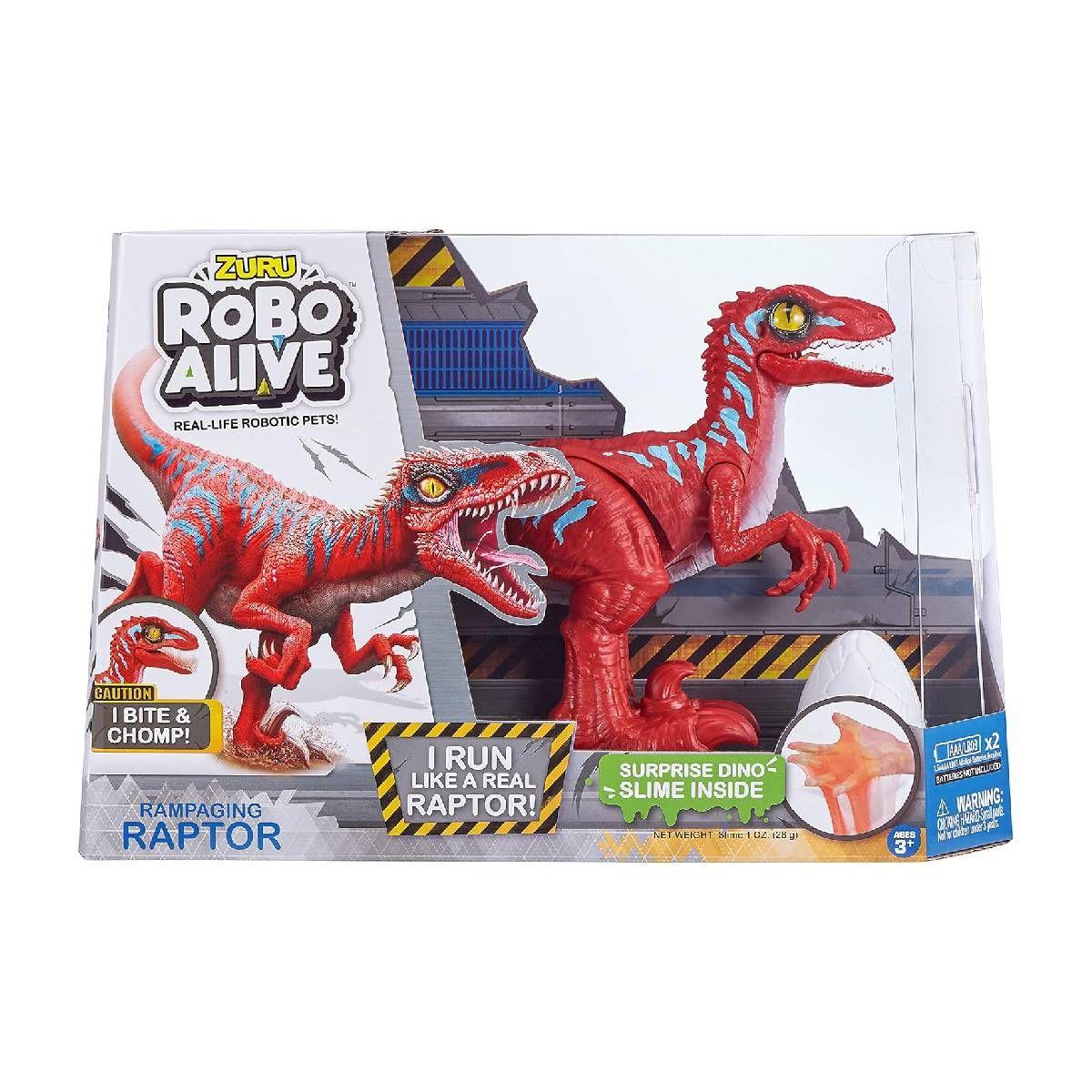 Dinosaurio Robo Alive - Rojo-4