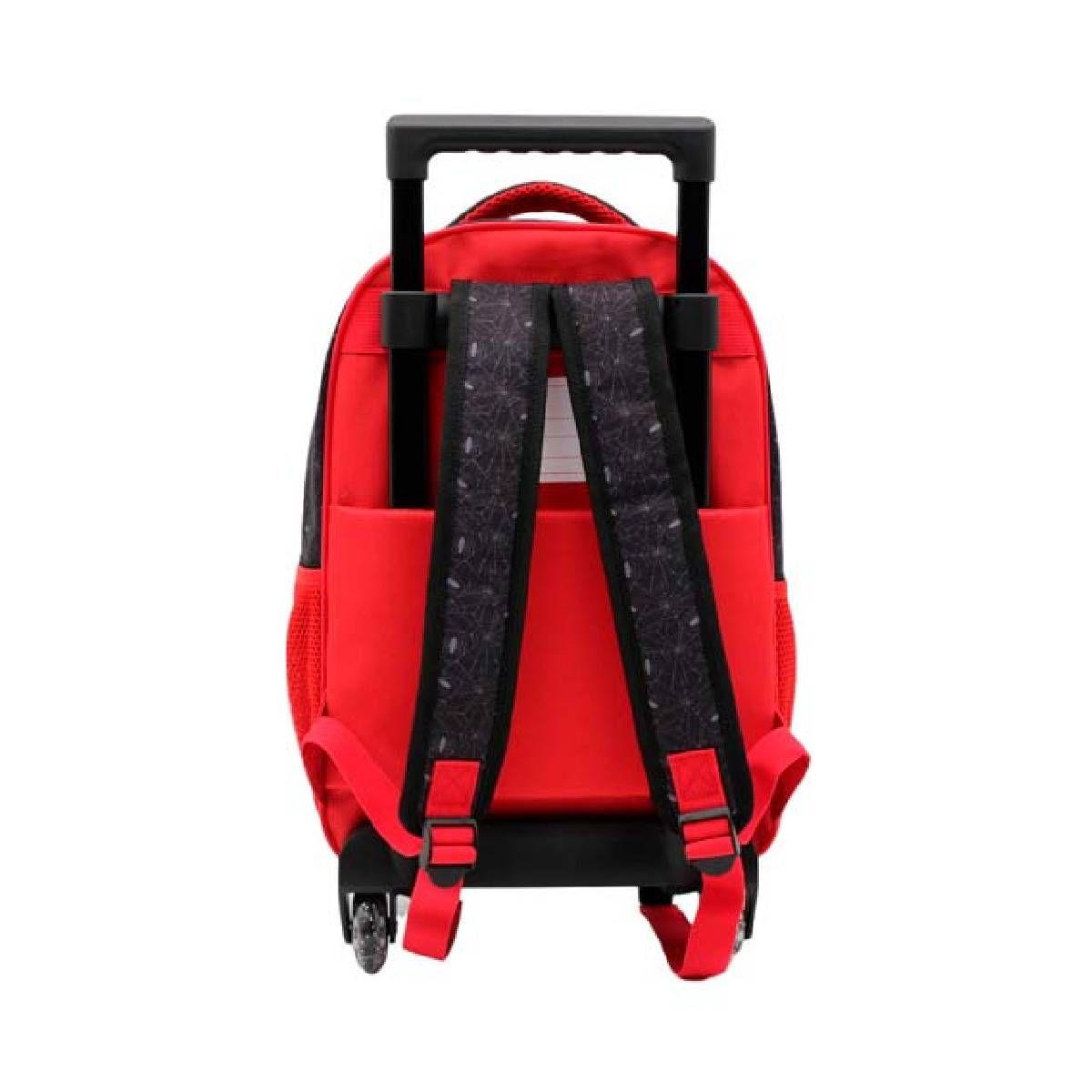 Mochila Con Ruedas+ Lonchera 38 Cm Spiderman-5