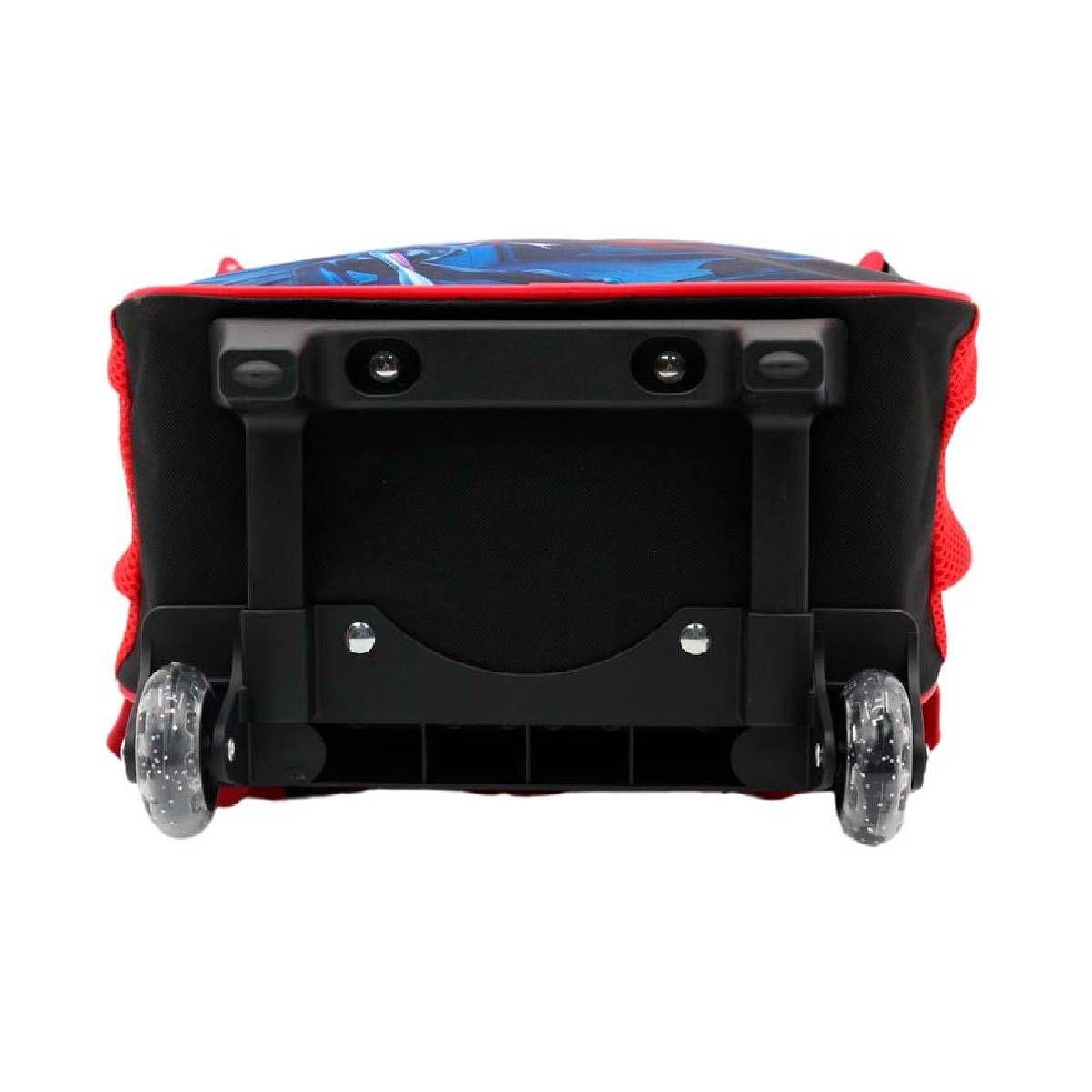 Mochila Con Ruedas+ Lonchera 38 Cm Spiderman-9