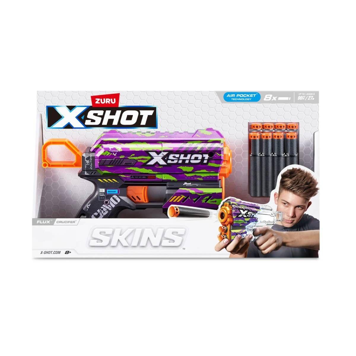 LANZA DARDOS FLUX SKINS X-SHOT - CRUCIFER-4