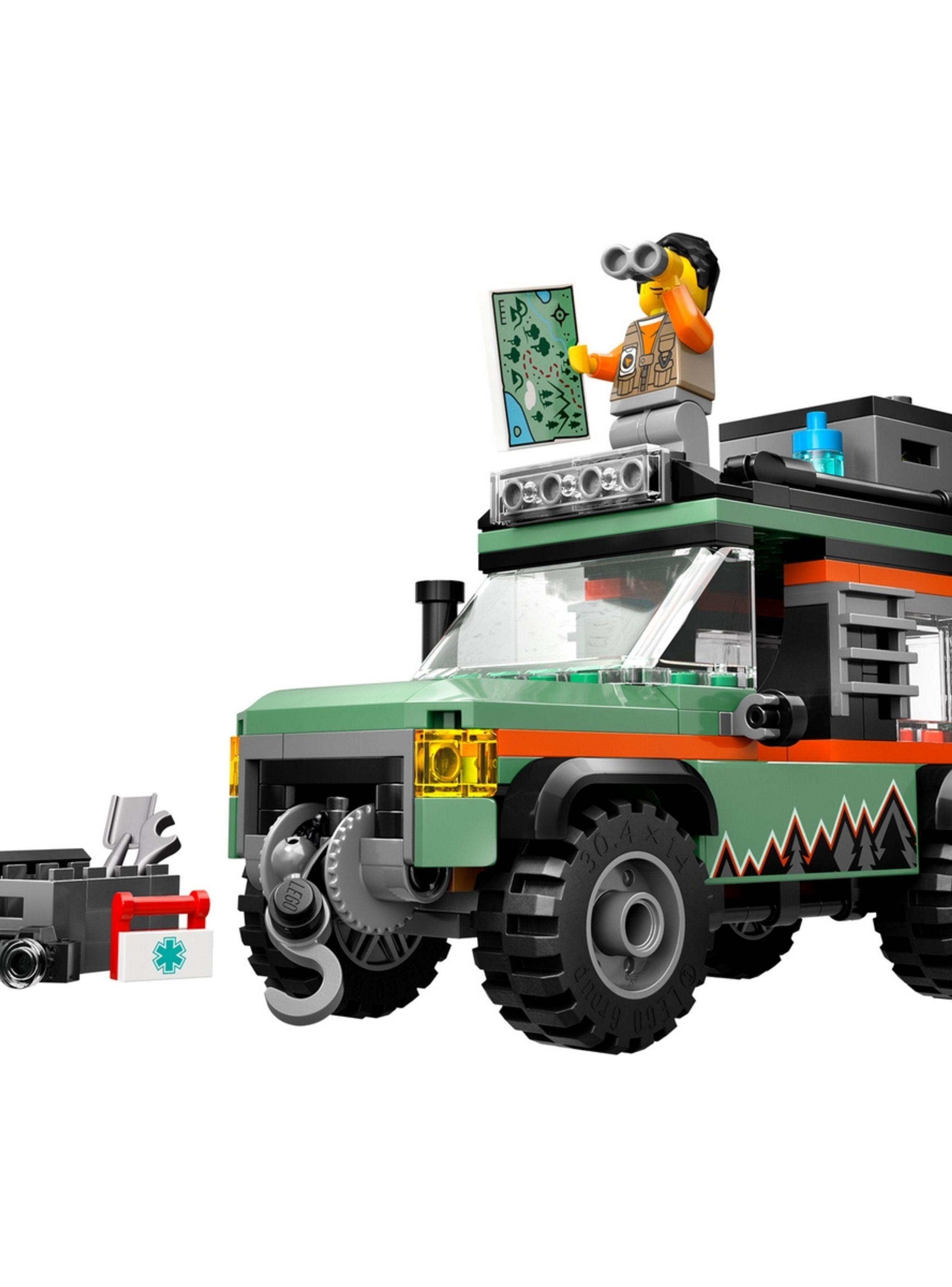 TODOTERRENO 4X4 DE MONTAÑA LEGO CITY-0
