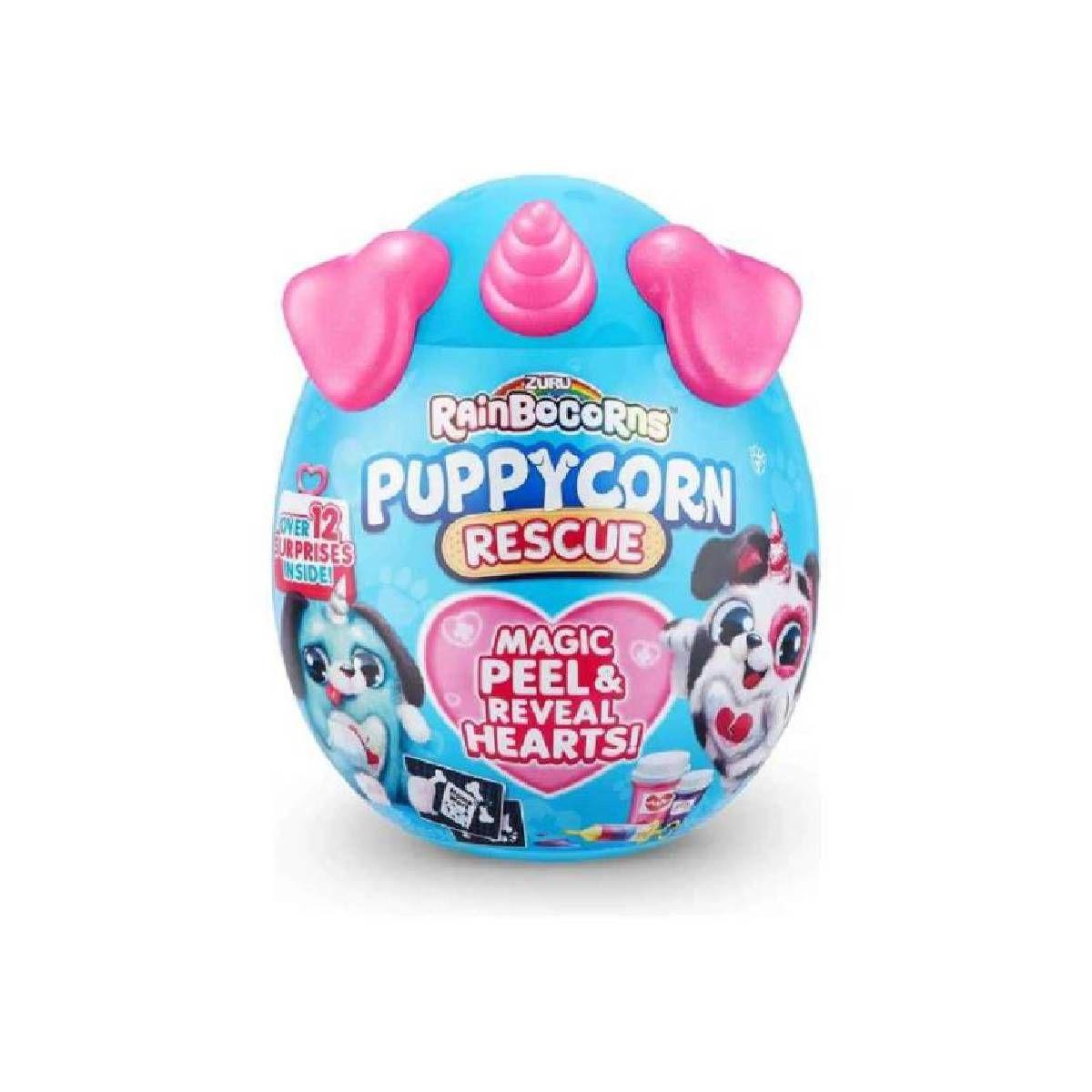 Huevo Grande Puppycorn Rescue Rainbocorns Zuru - Rosado-2