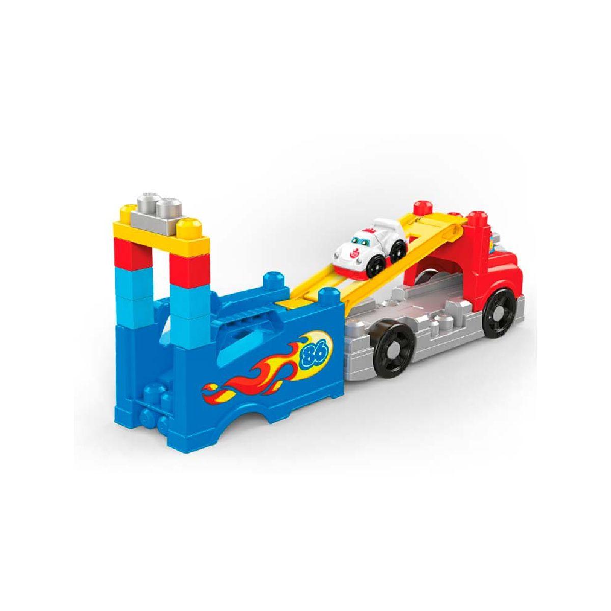 Mega Block Camión Construye Y Corre-5