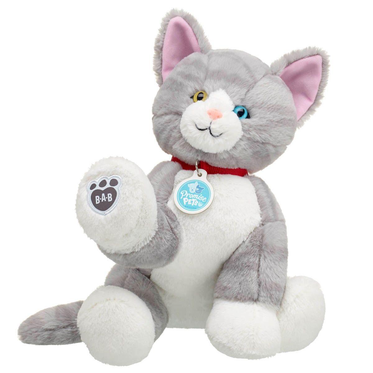Peluche Gato Gris Promise Pets Build-A-Bear-1