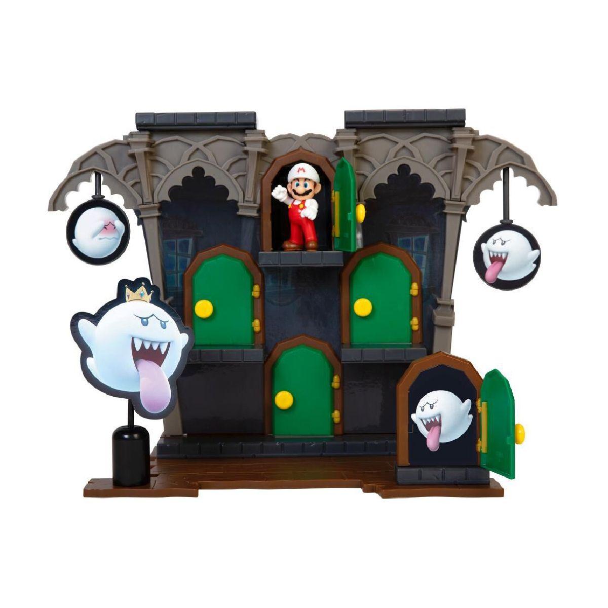 Nintendo Playset Super Mario Dlx Boo Mansion Intek-4