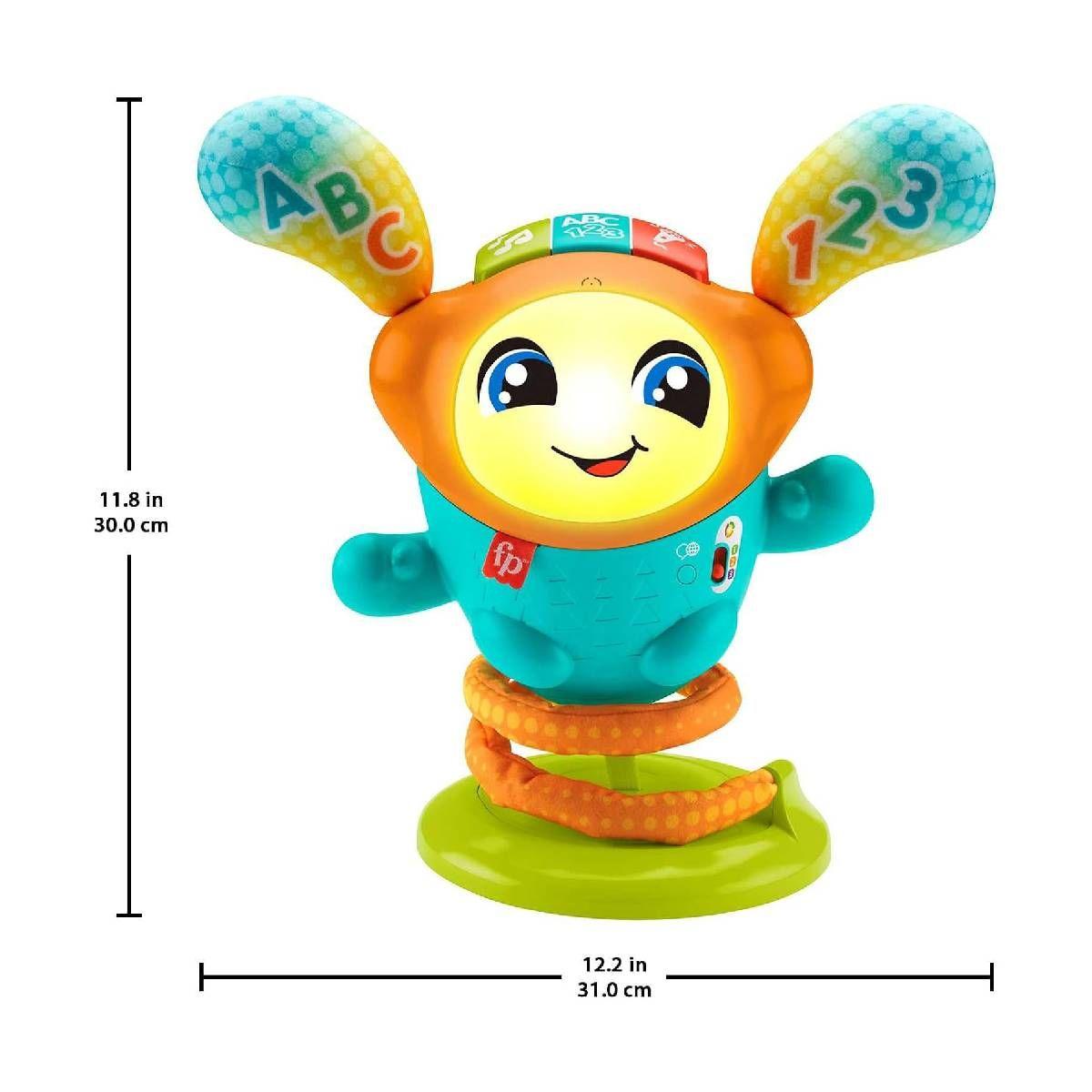 Fisher-Price Juguete Para Bebés Dj Bouncy Salta Y Aprende-2